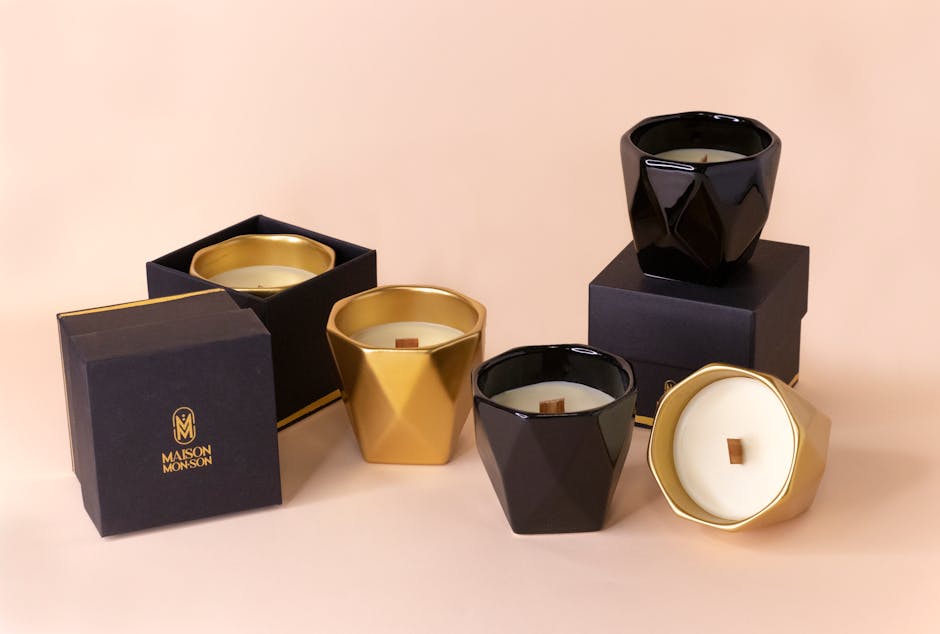 Premium scented candle as a luxury home gift idea suitable for any recipient