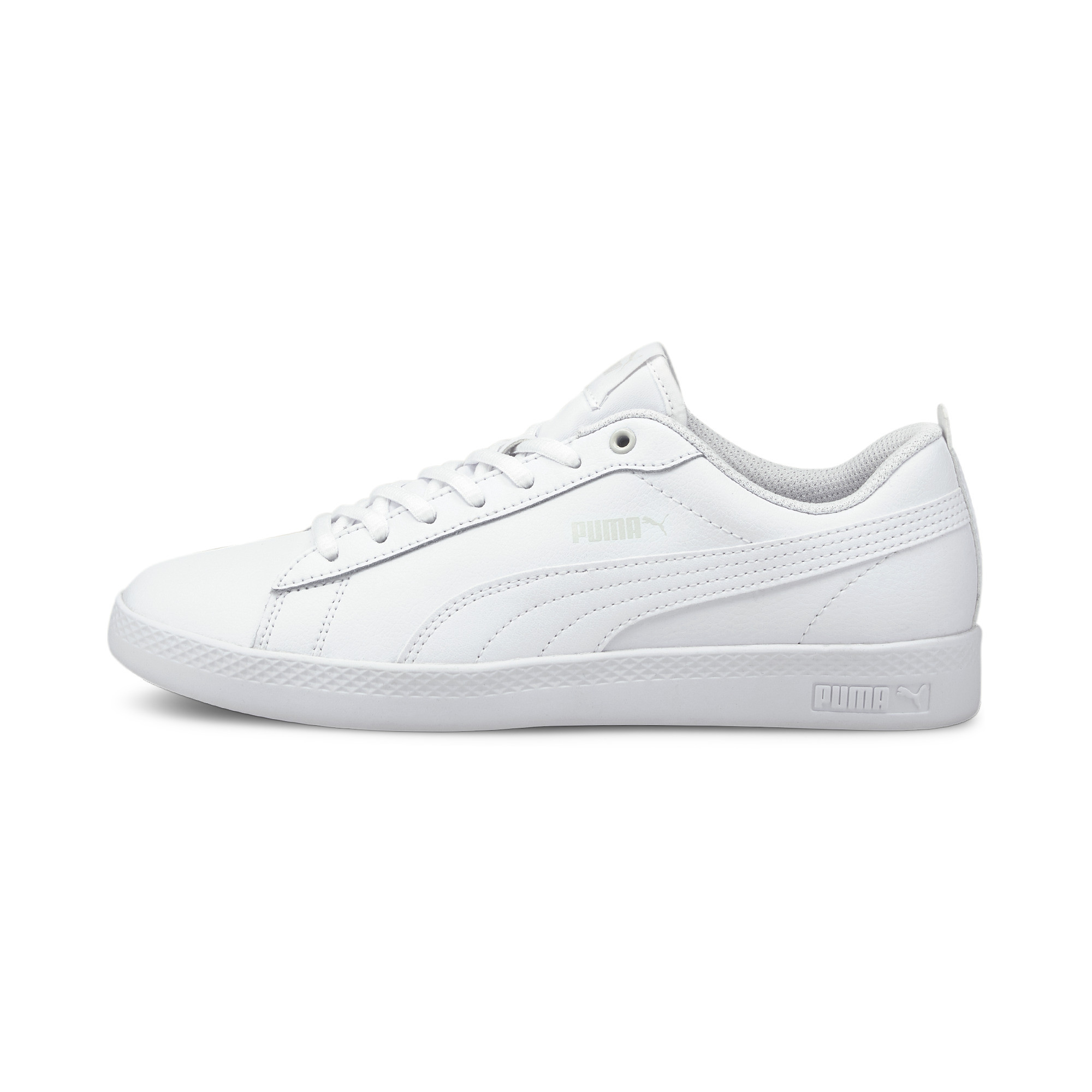 PUMA Womens Smash v2 Leather Trainers Sports Shoes