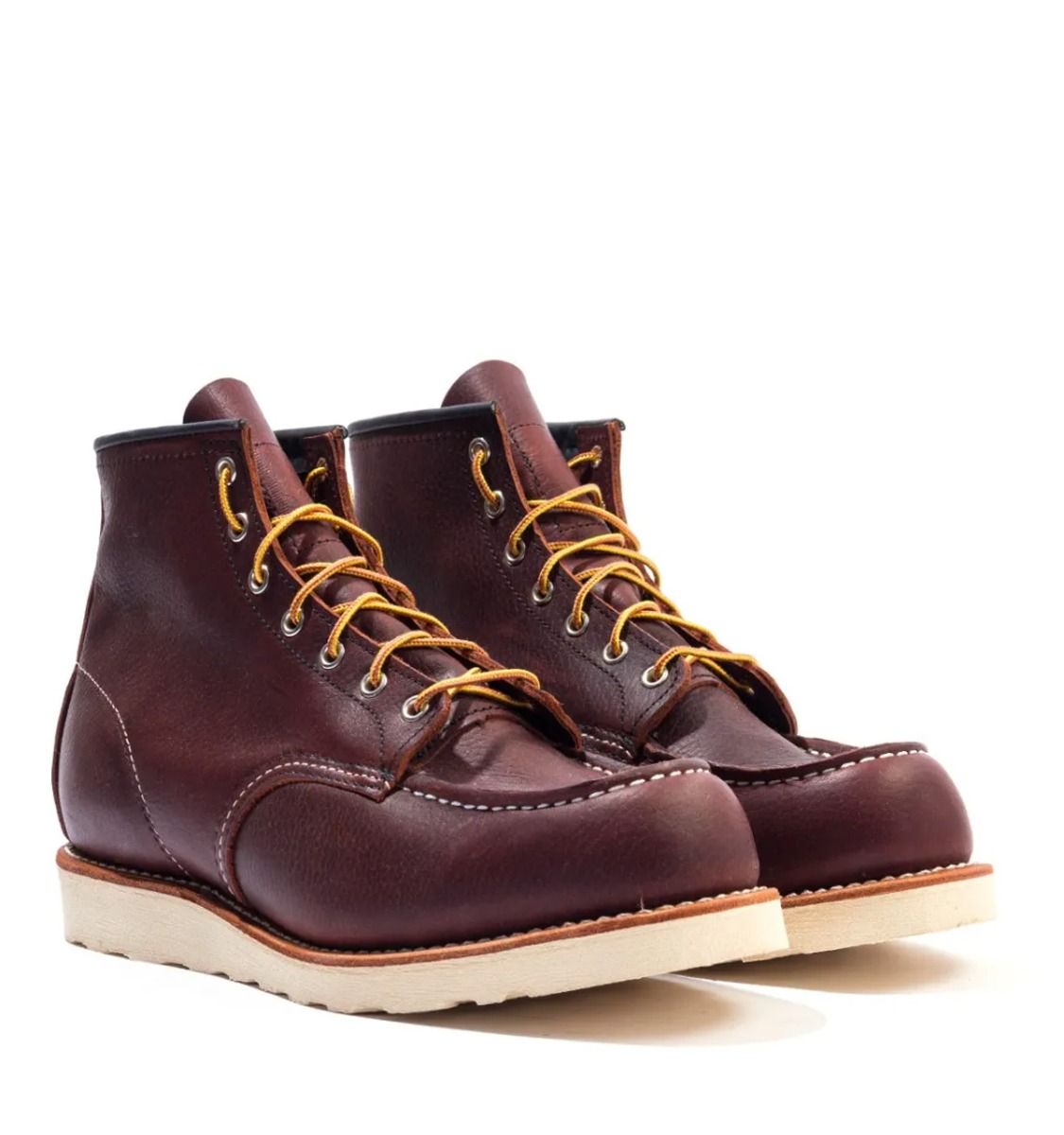 Men's Red Wing 8138 Classic Moc Toe Leather Boots in Brown