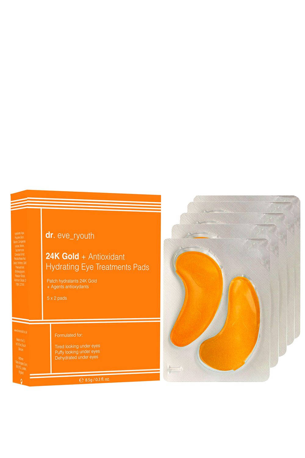 dr_eve_ryouth 24K Gold + Antioxidant Hydrating Eye Treatments Pads