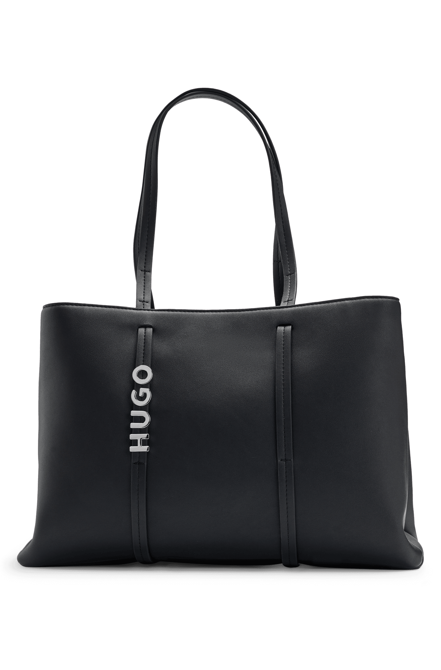 Accessories Hugo Boss Polished Logo Tote Bag in Black