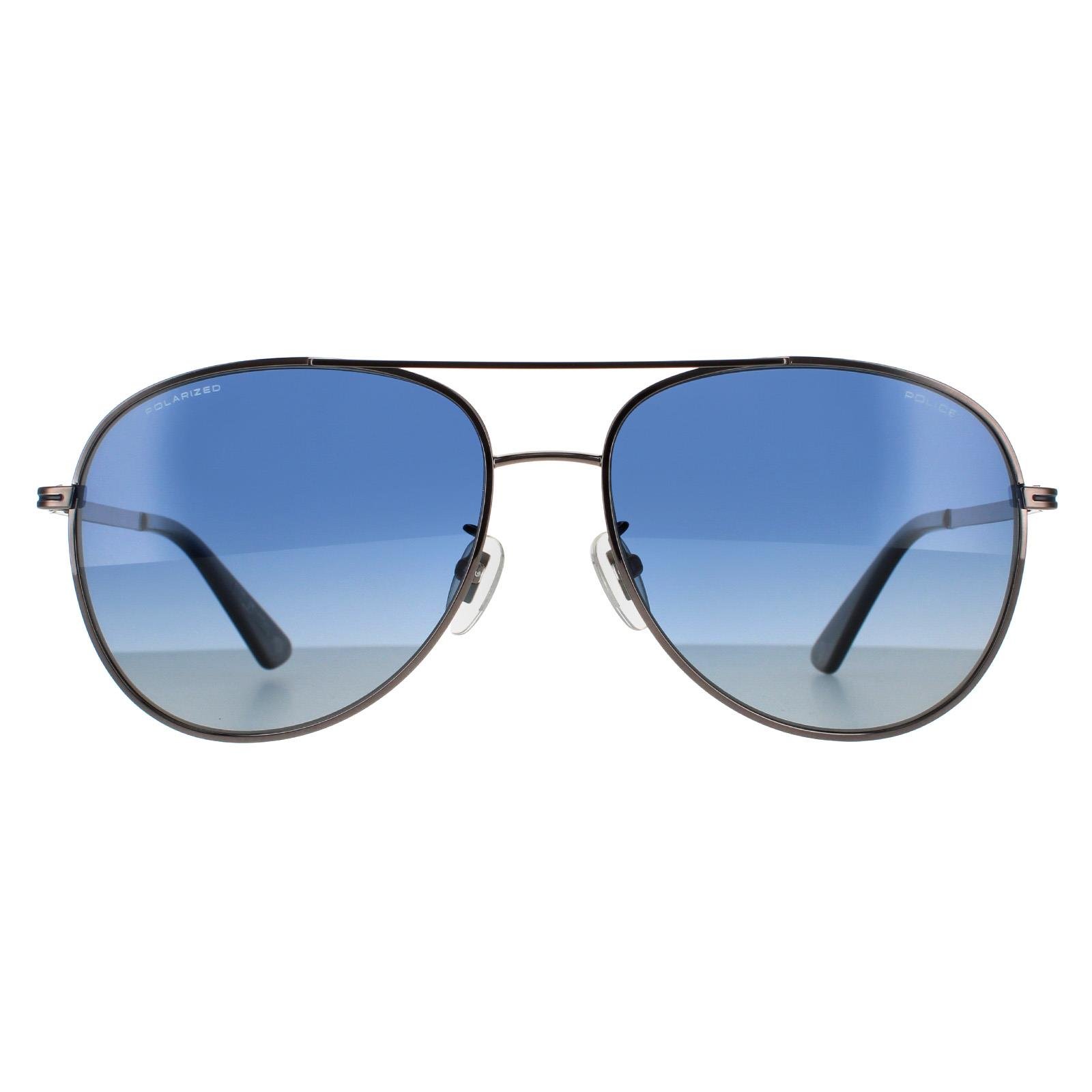 Police aviator cheap polarized sunglasses