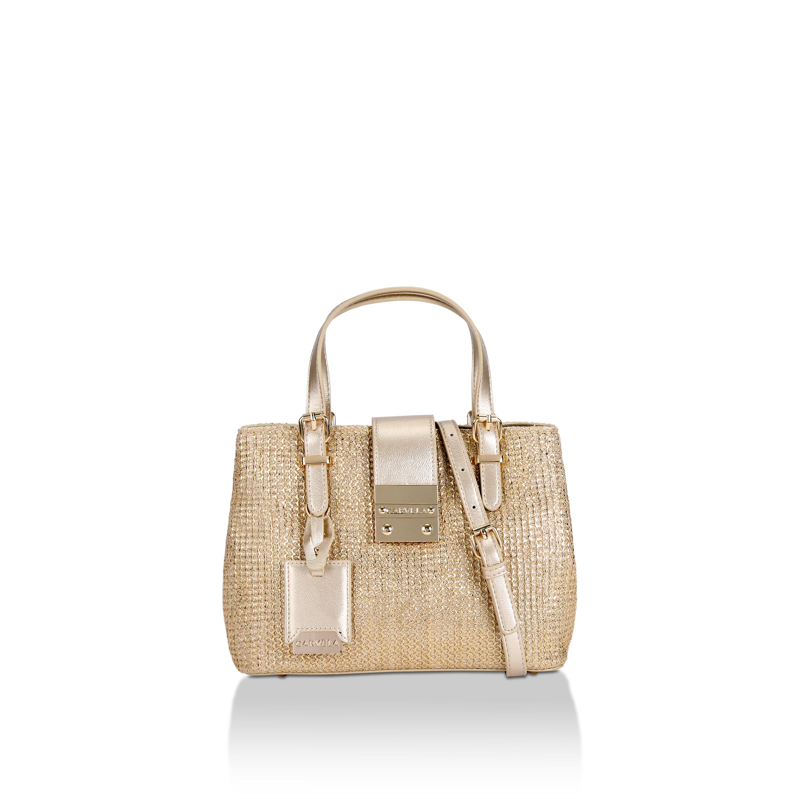 Carvela raffia bag top