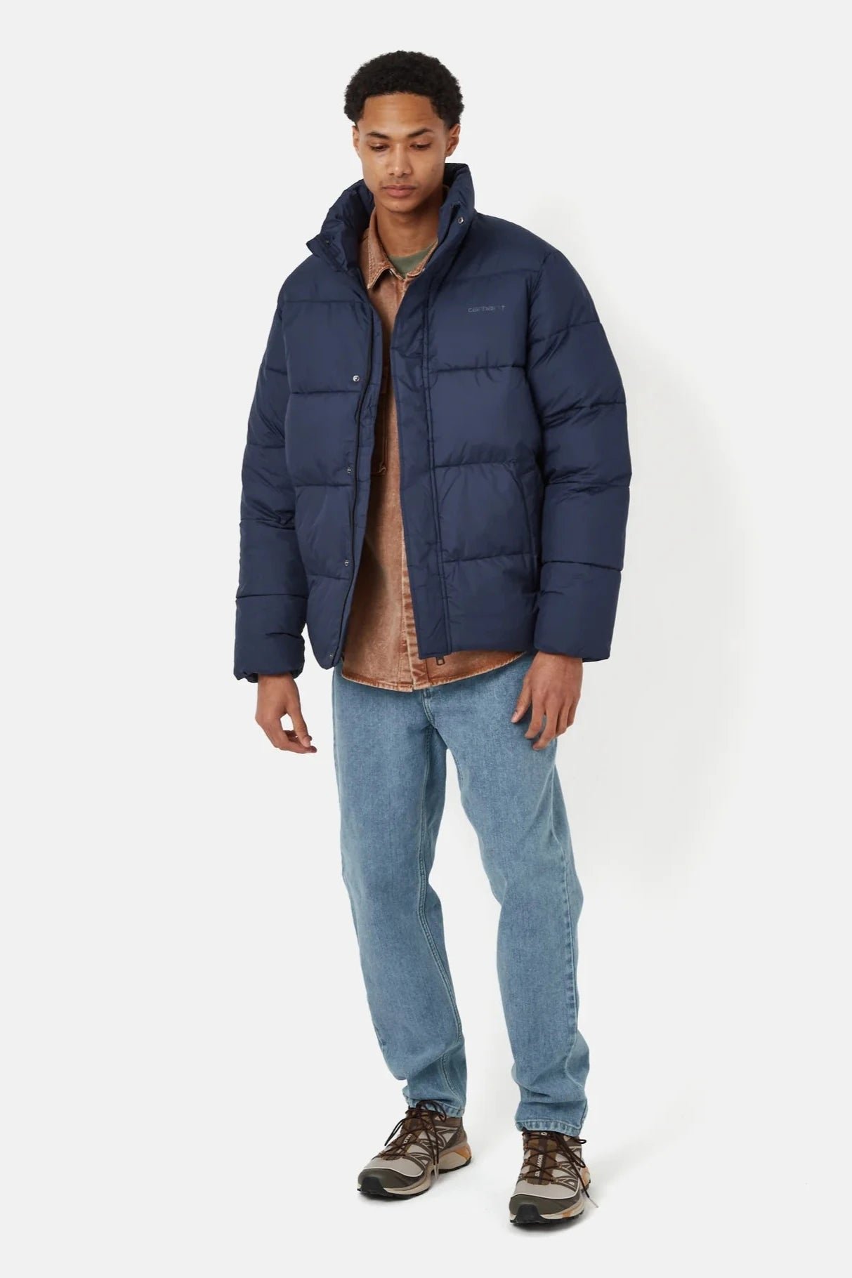 Wip Active Doudoune Carhartt Bleu Doville Puffer Jacket