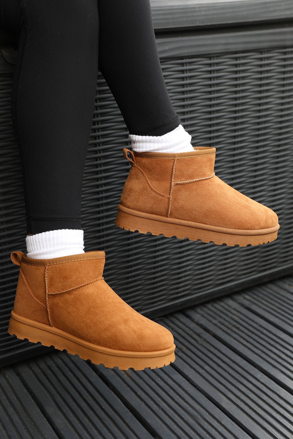 Wheres That From Womens 'Pine' Faux Fur Lining Ankle Boots