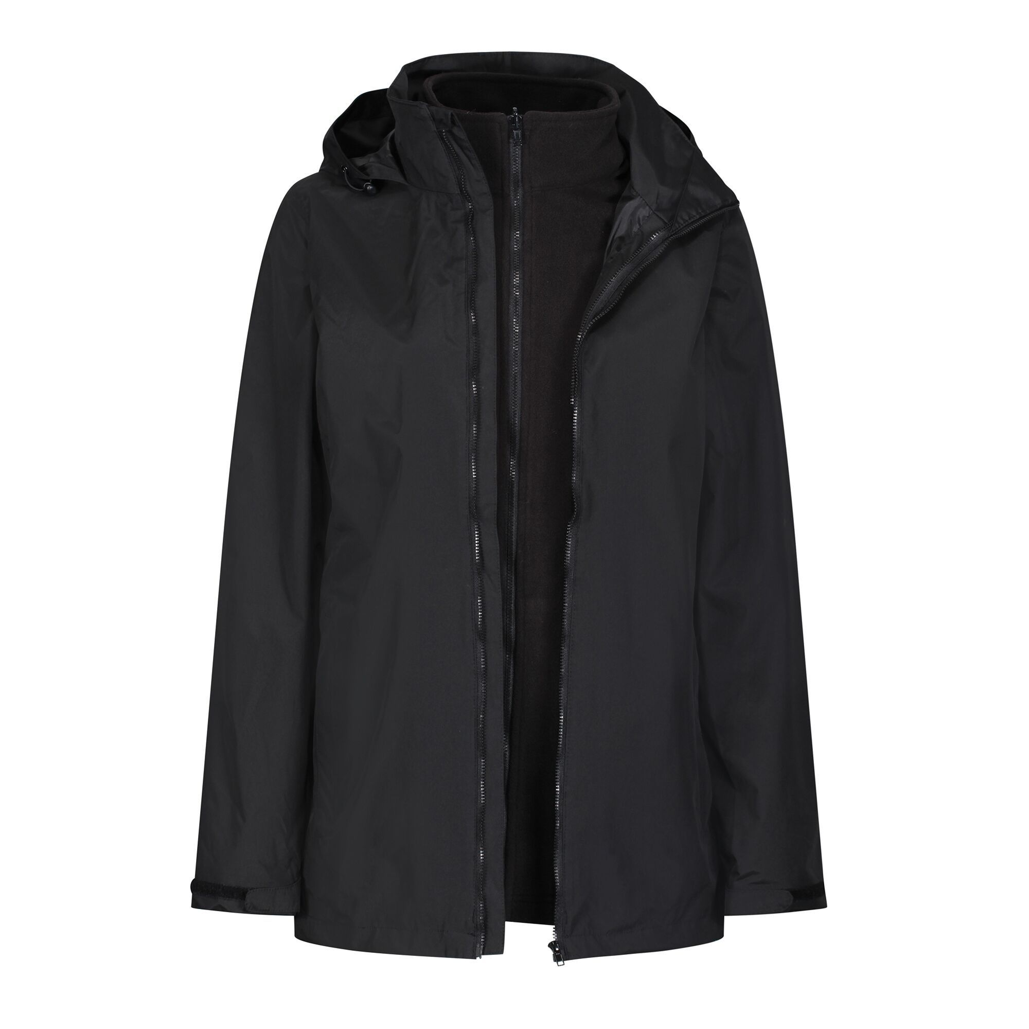 Regatta Womens Ladies Classic Waterproof Jacket Black