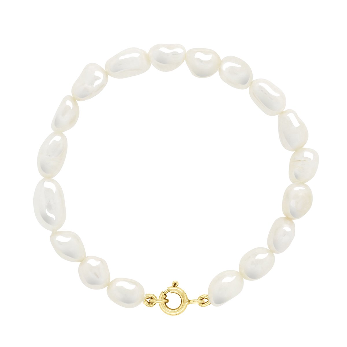 Armband Gold Reihe Echter S wasserperlen Barock 6 7 Mm armband-gold-reihe-echter-s-wasserperlen-barock-6-7-mm