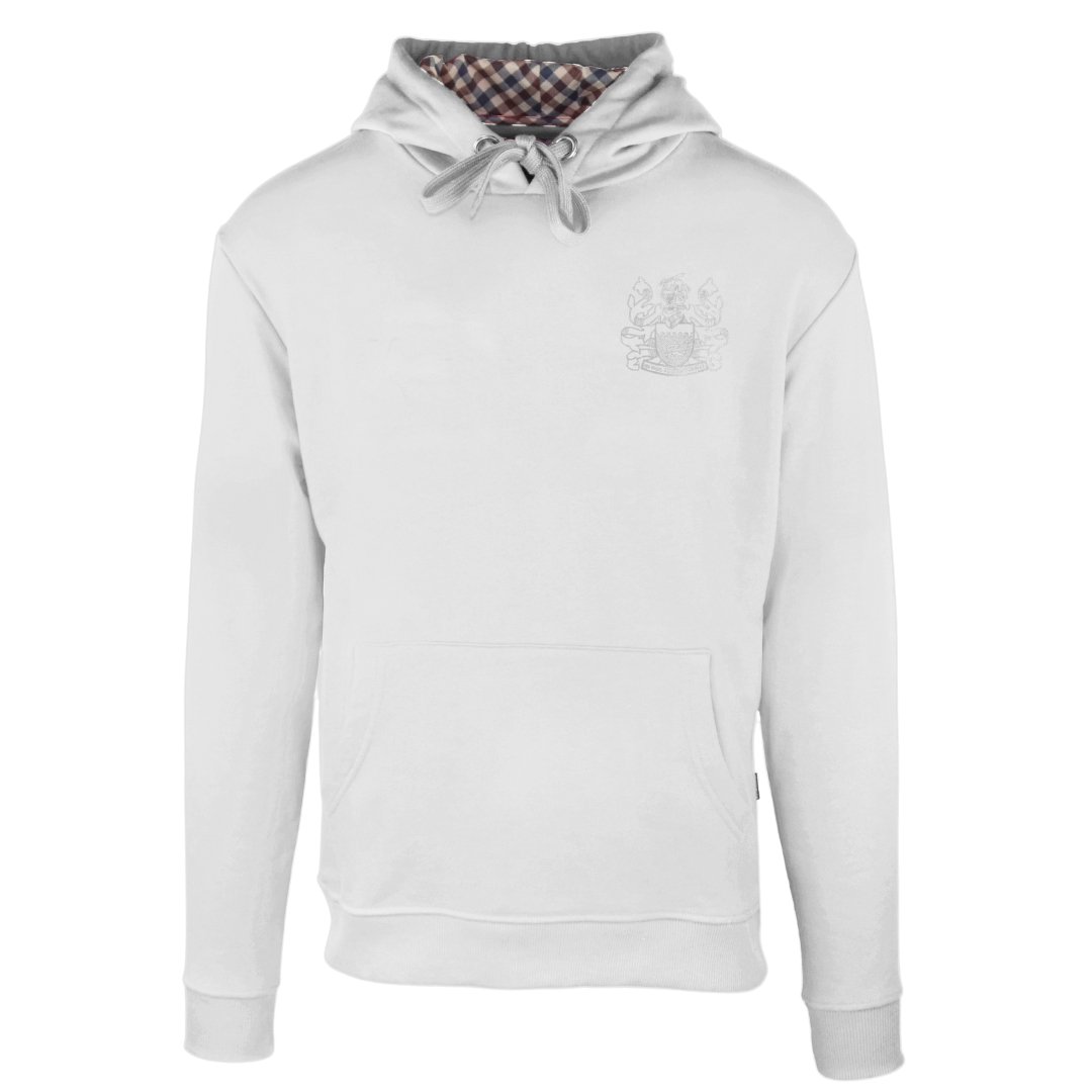 Aquascutum London Aldis Brand Logo White T-Shirt