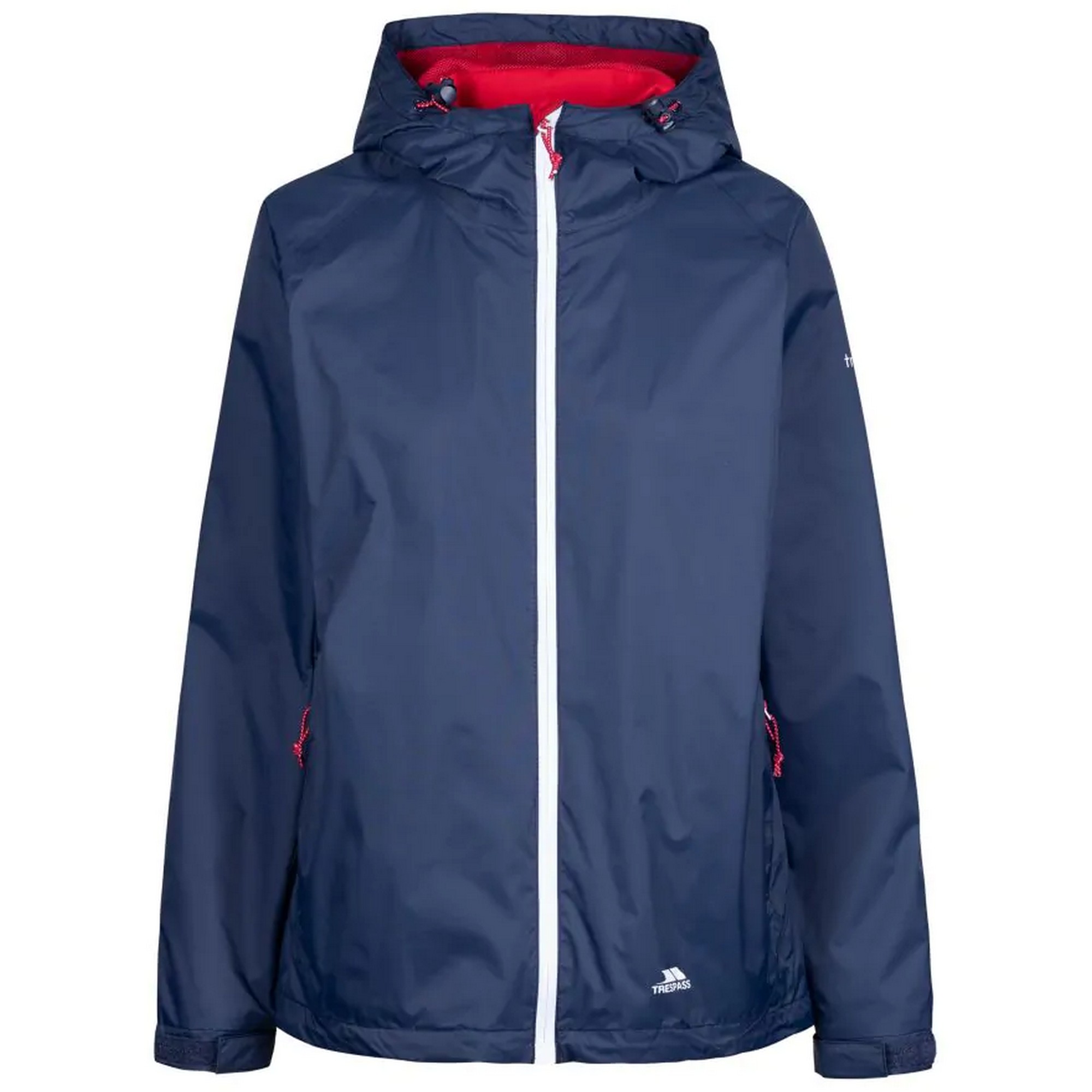 Trespass Damen Regenjacke Tayah II wasserdicht, mit Kapuze (Marineblau)