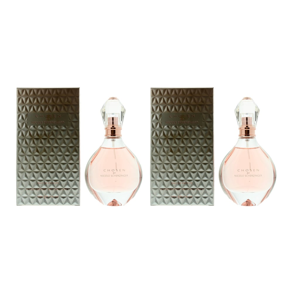 Nicole Scherzinger Chosen Eau de Parfum 50ml Spray For Her x 2
