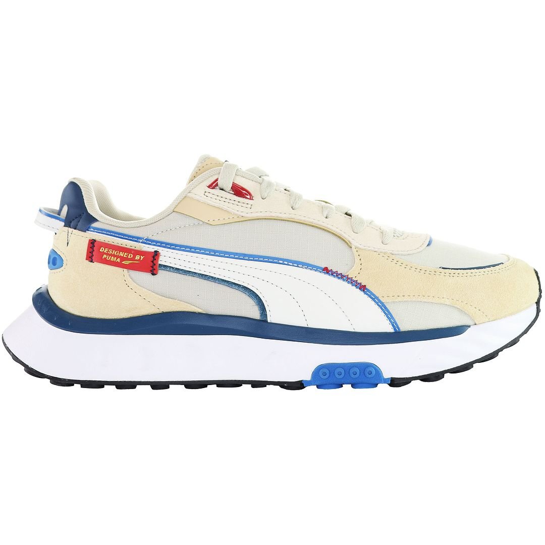 Puma Wild Rider Verplaatst Heren Beige Trainers