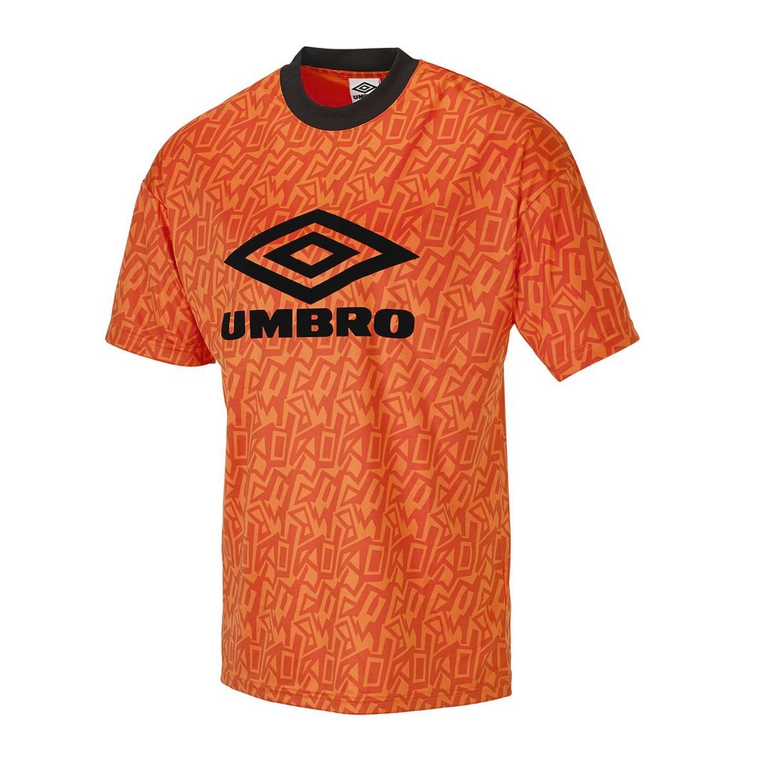 ☆関税込☆UMBRO★Graffiti Fresh Sleeveless T-Shirt★ Umbro Graffiti Mens Orange T-Shirt