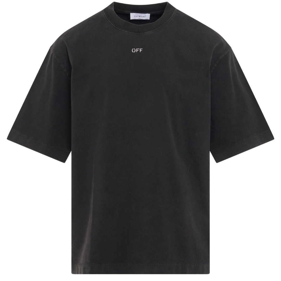 Off-White Bacchus Skate Fit Schwarzes T-Shirt Off-White Bacchus Skate Fit Schwarzes T-Shirt