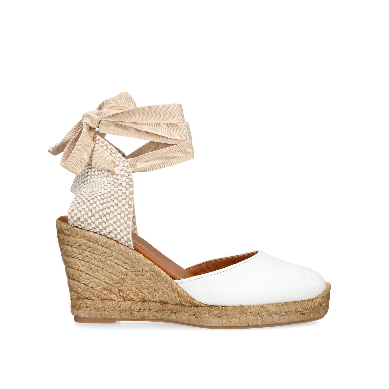 Kurt Geiger London Leather Kgl Monty Tie Heels