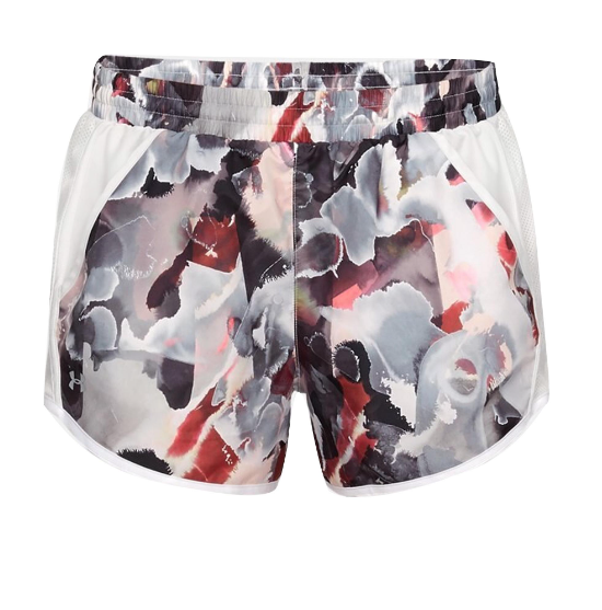 Under Armour Stretch Waist AOP Fly By Perforated Womens Shorts
