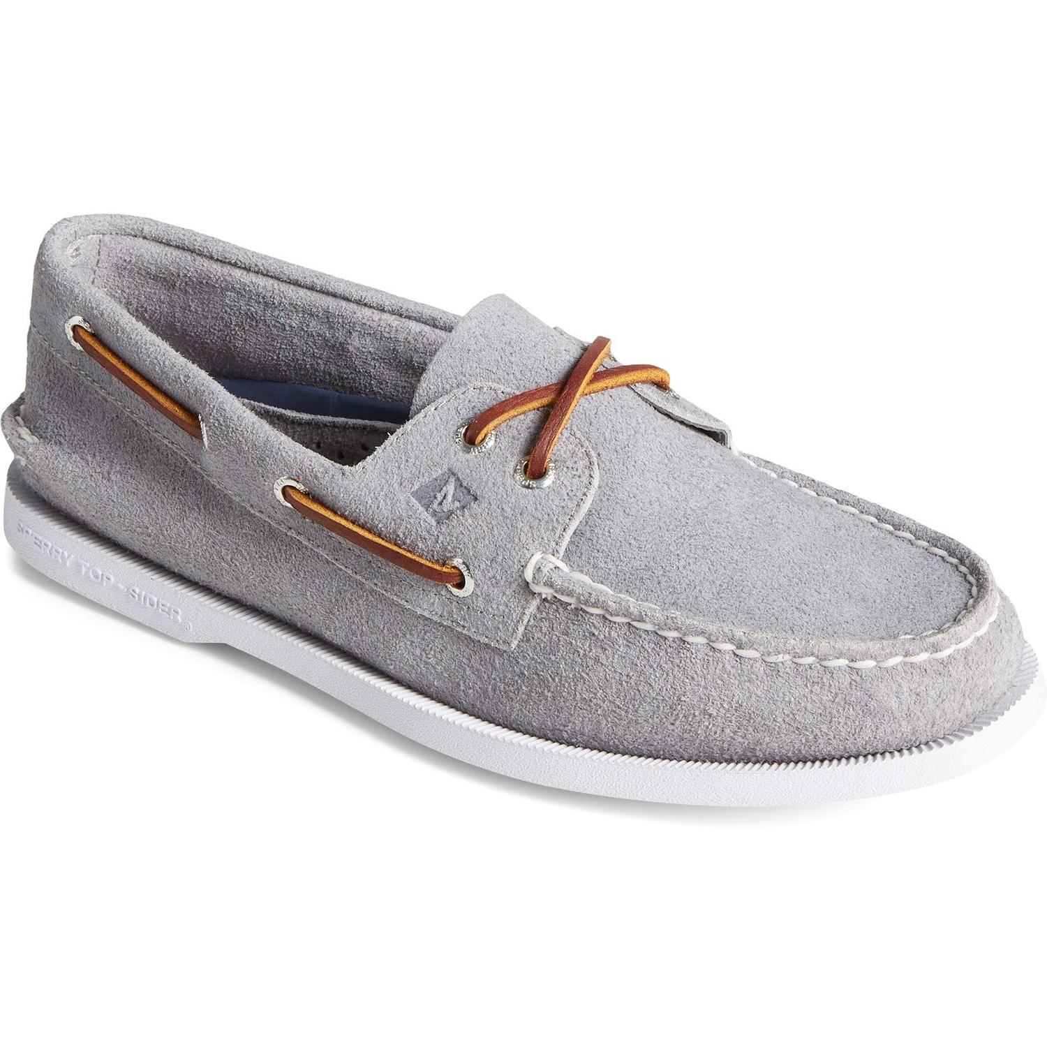 Sperry Men s A O 2 EYE Boat Shoes Grey