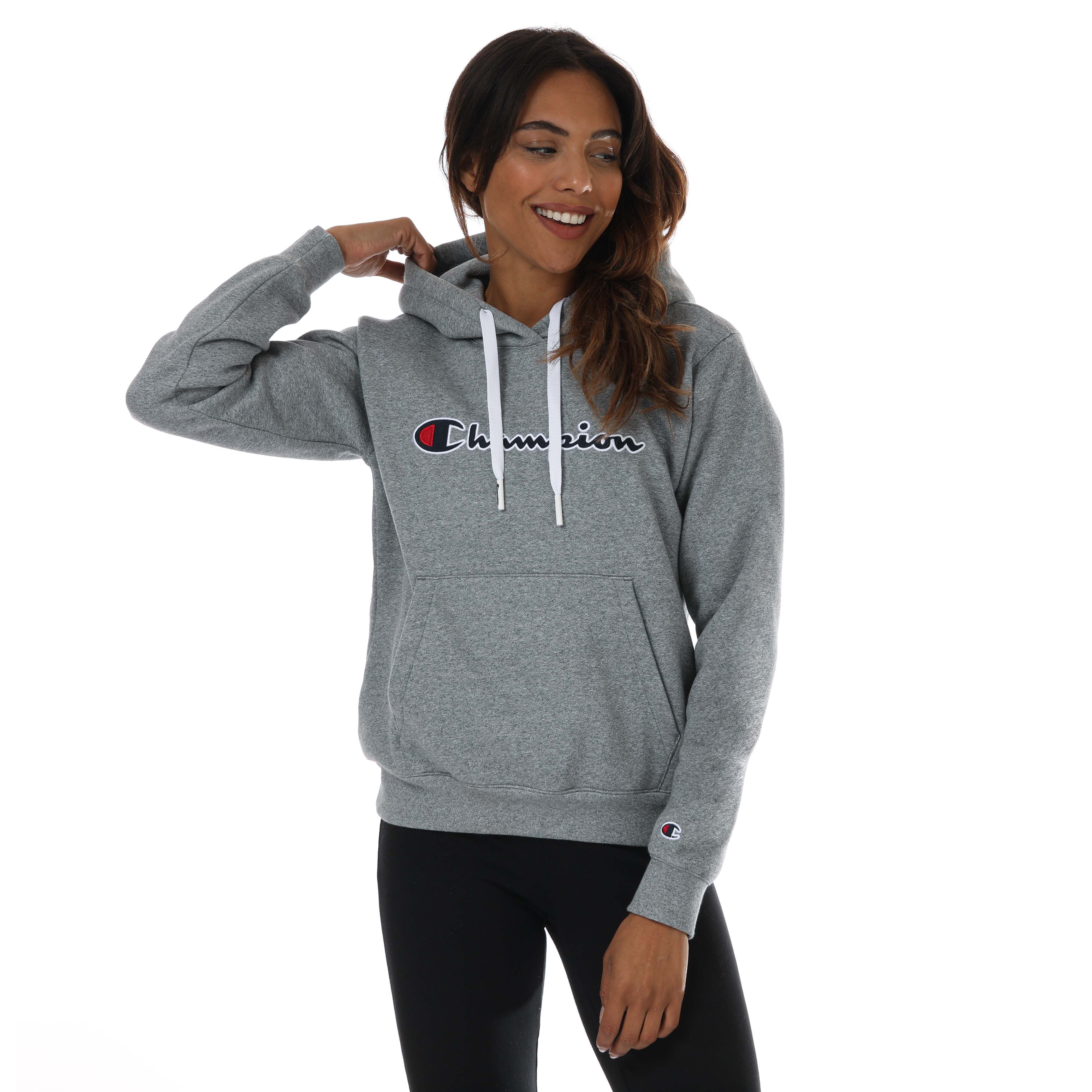 Women s Champion Rochester Hoody in Grey