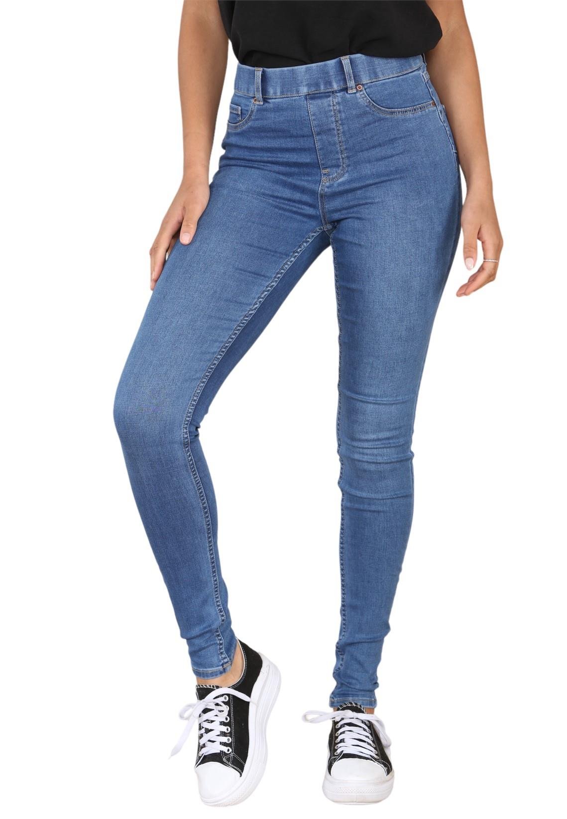 Jeggings Slim Taille Haute Femme | Denim Chic Polyvalent