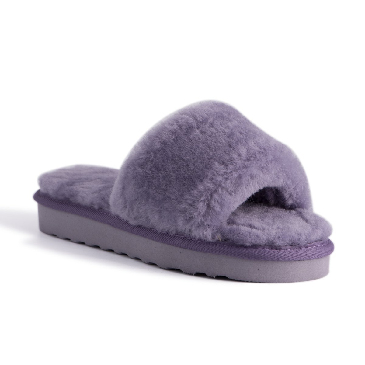 Shearling Slide Fuzzette Aus Wooli Australia Womens Sheepskin