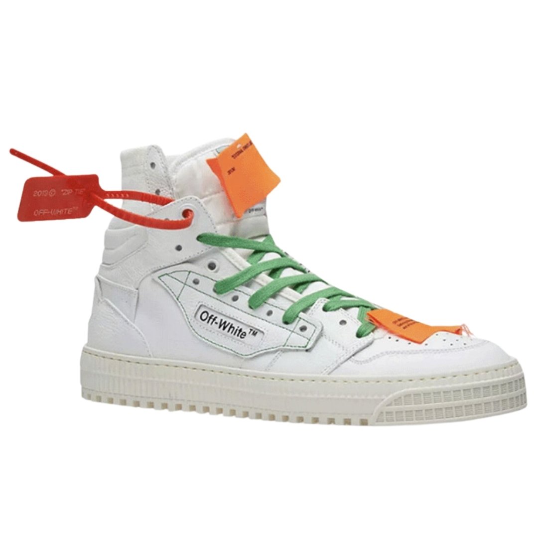 【Off-White】★関税送料込★ OFF COURT 3.0 HIGH TOP SNEAKERS OFF-WHITE Off Court 3.0 High White Men's - Sneakers - US
