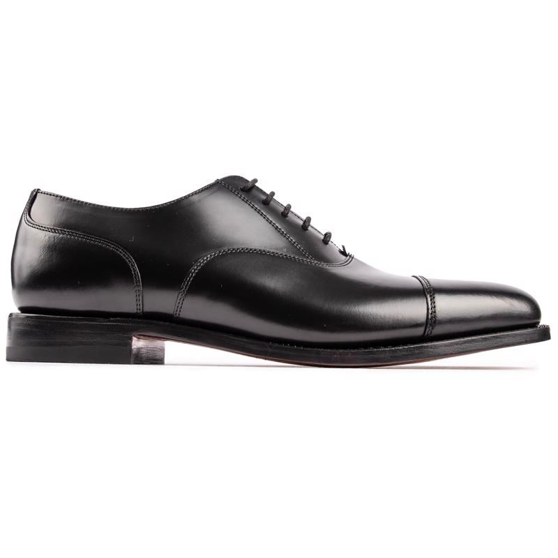 Loake 200b polished sales leather black dress shoes