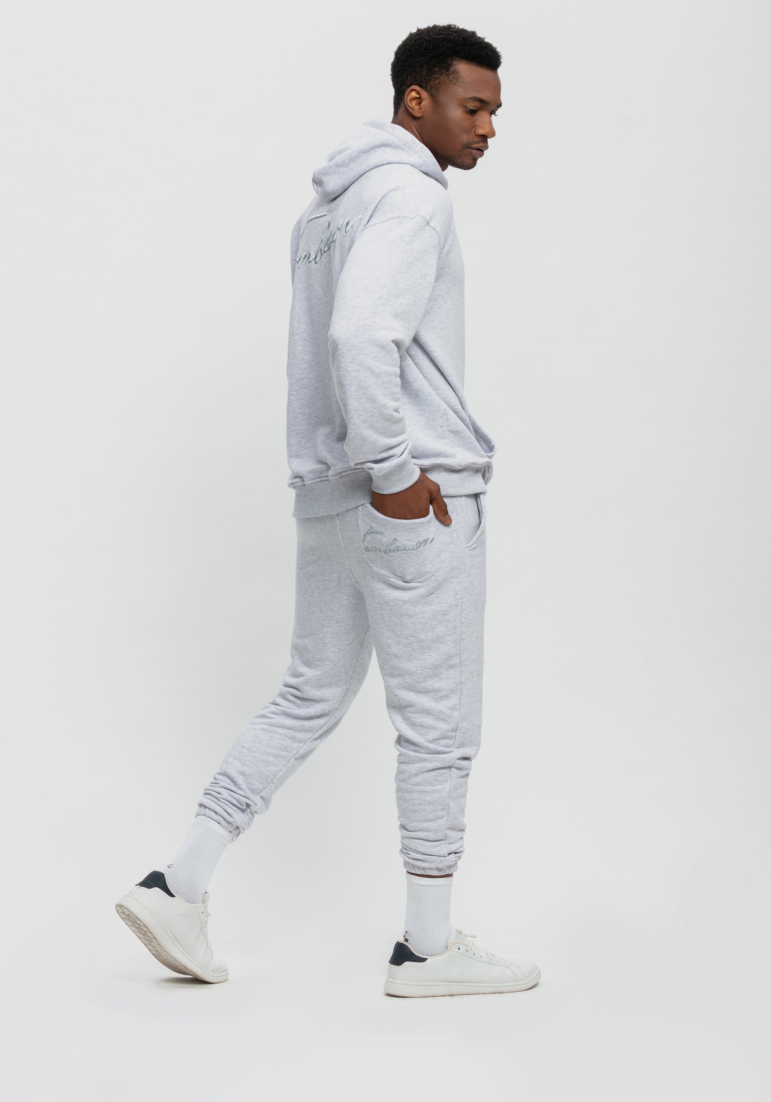 Tom Barron Men's Relaxed Fit Luxury Tracksuit