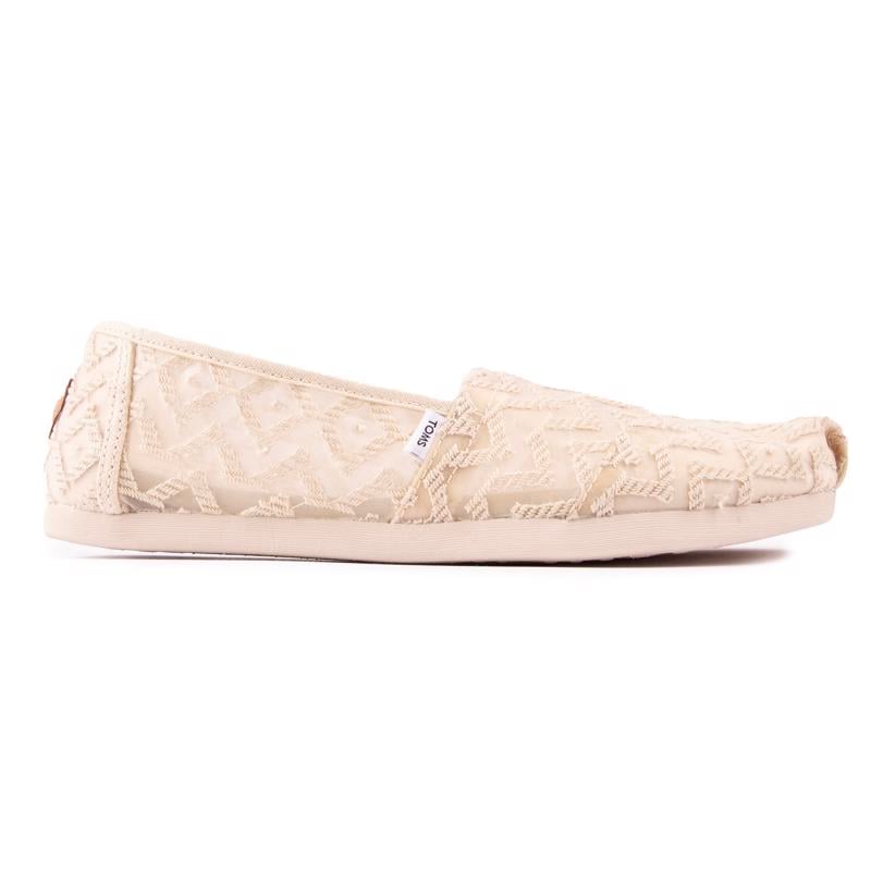 Toms natural daisy metallic sales