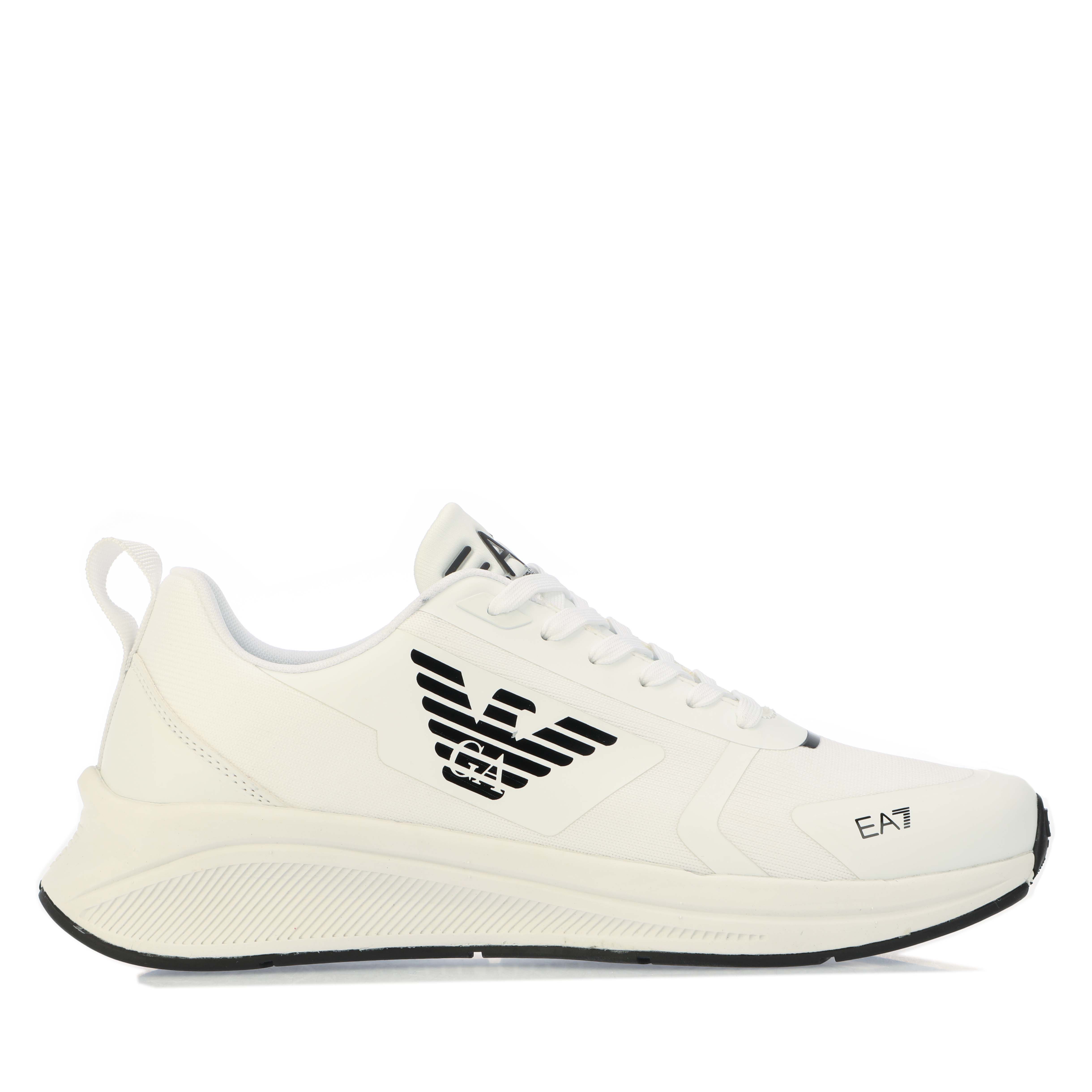 Men s Emporio Armani EA7 Trainers In White
