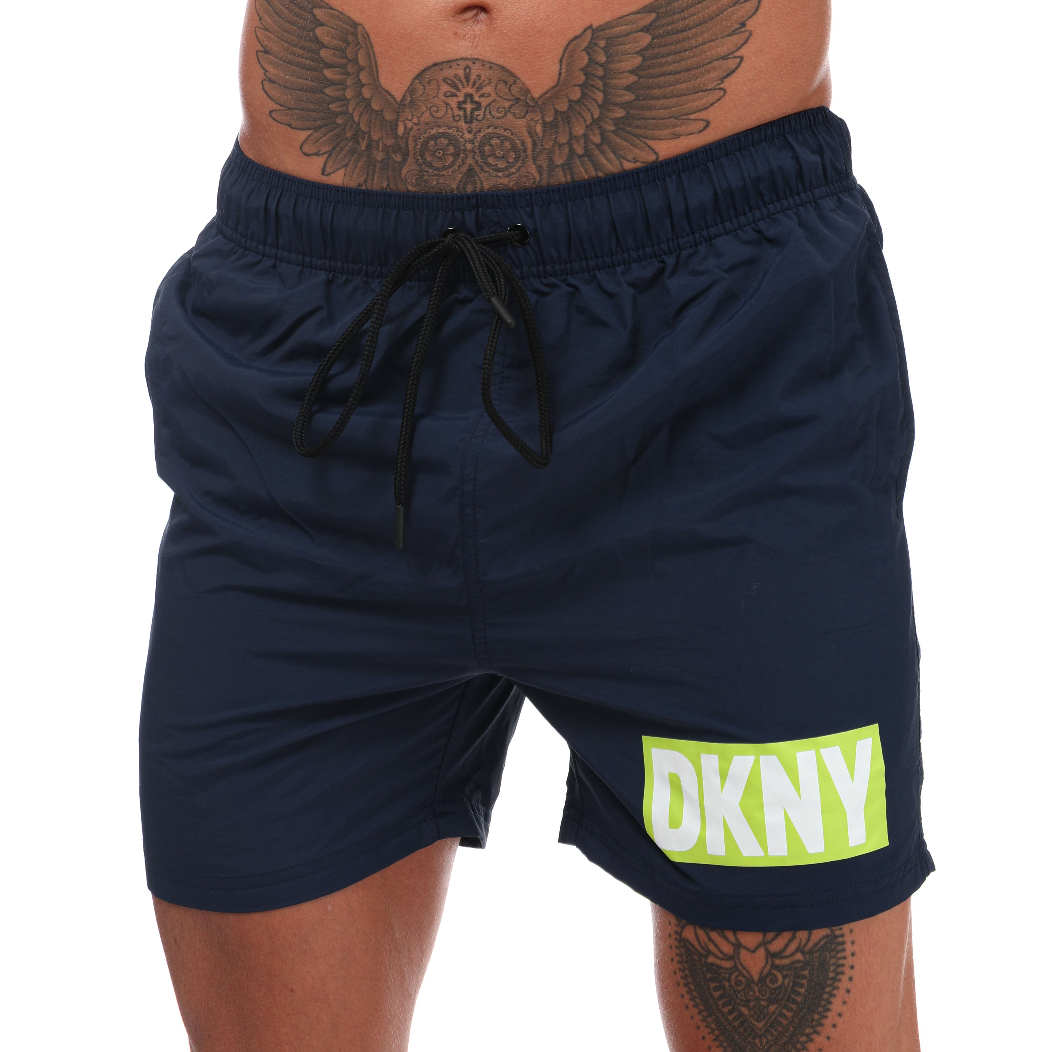 Men's DKNY Kos Swim Short in Navy