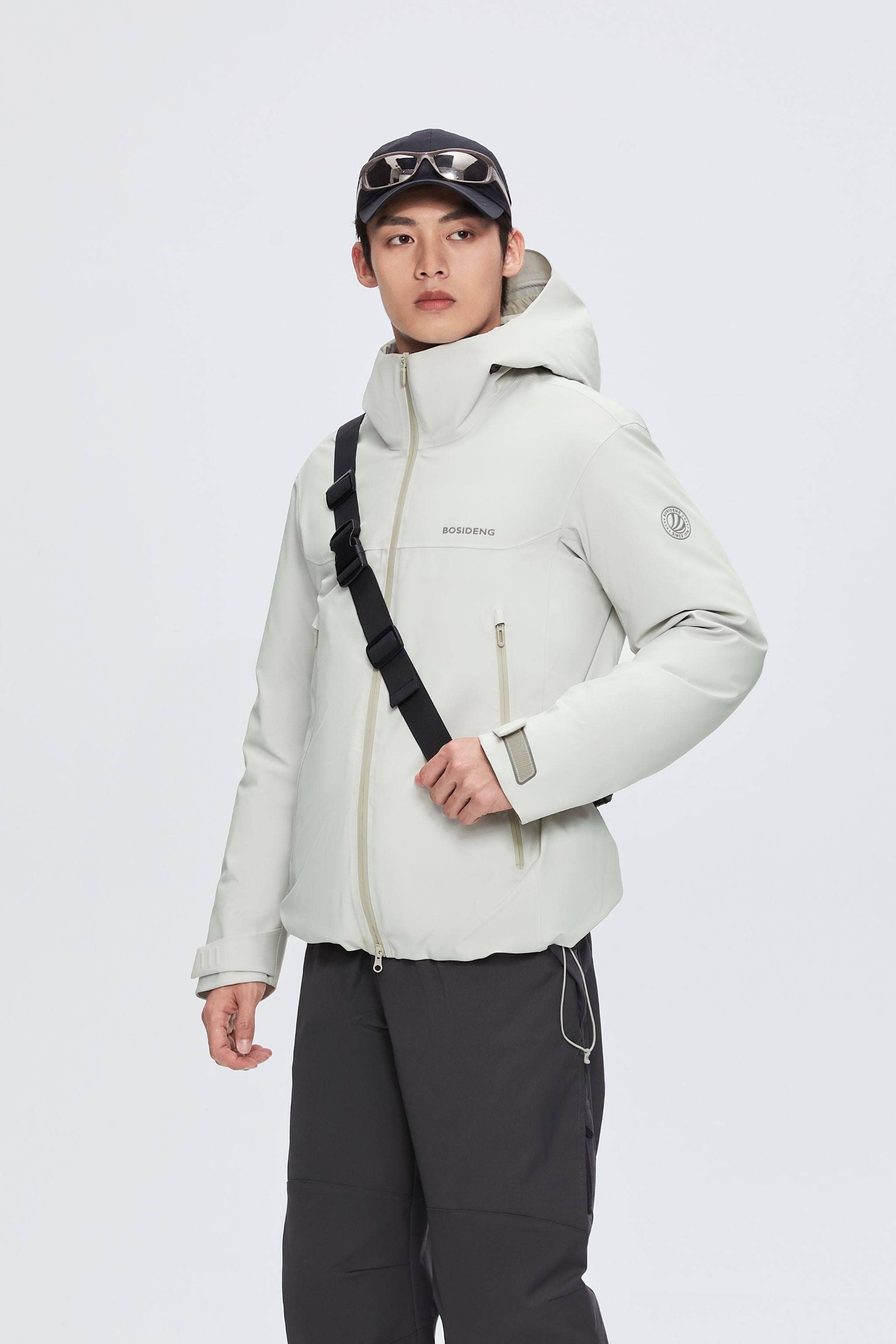 Re:Down water repellent poplin puffer jacket. OVY Water-repellent