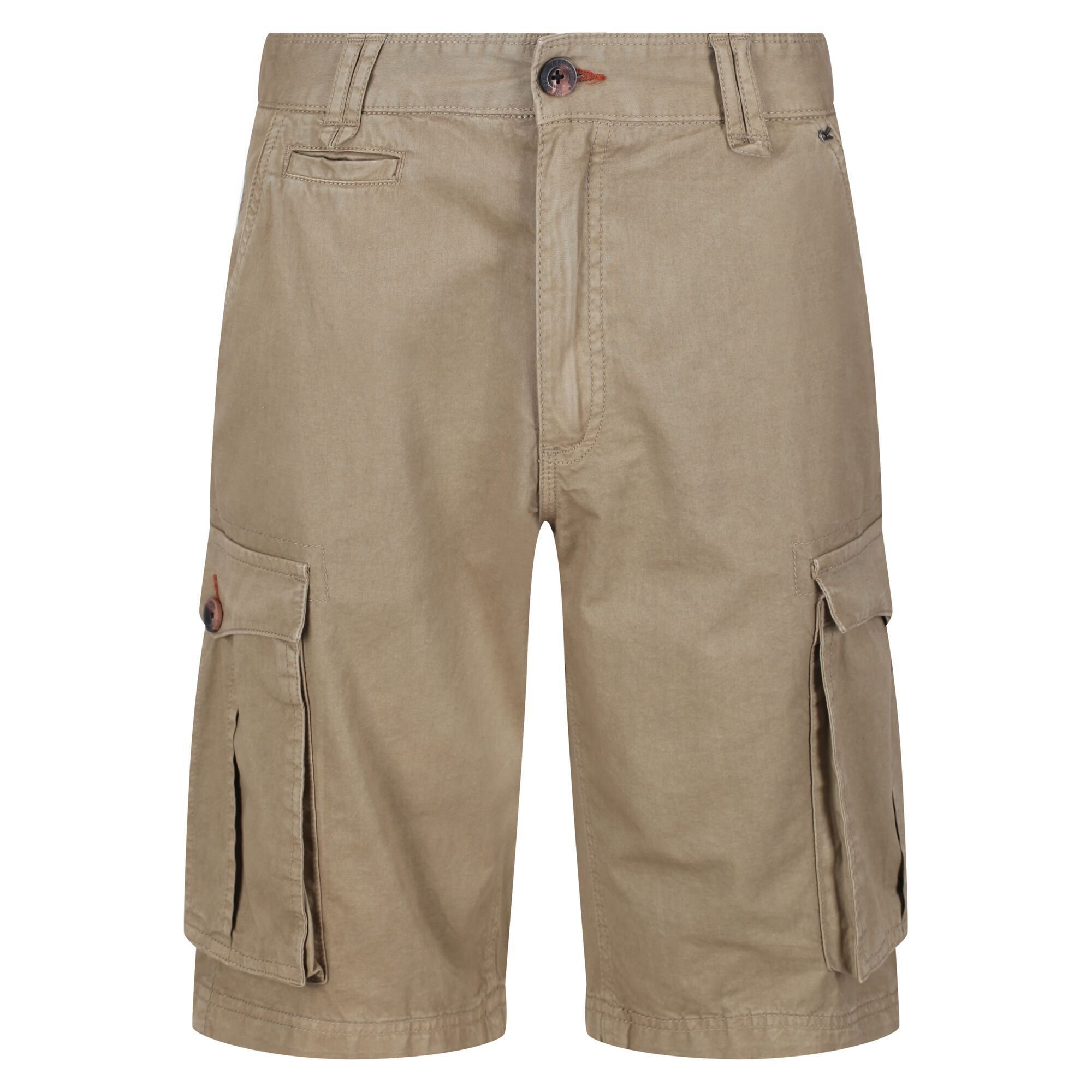 Regatta Herren Shorebay Vintage Cargo Shorts (Gold Sand)