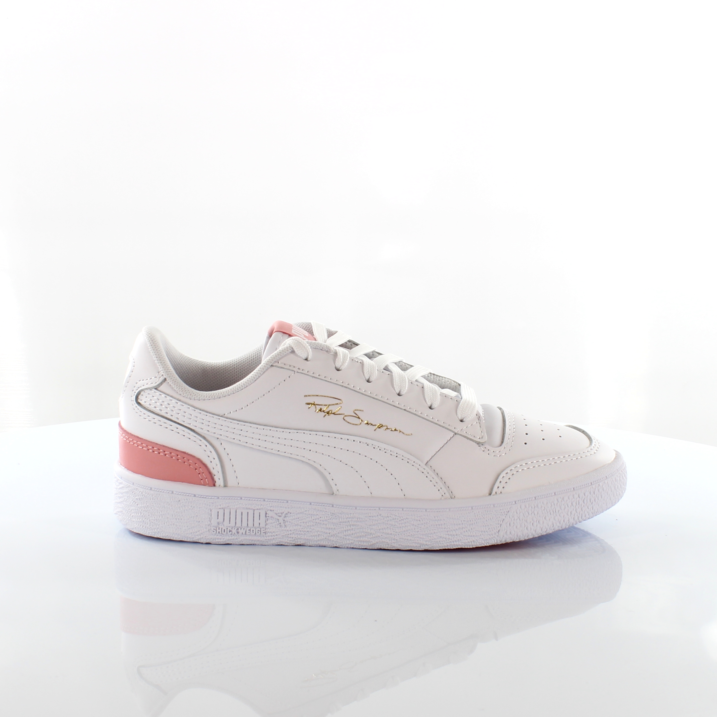 Puma ralph sampson lo sneakers in triple white outlet