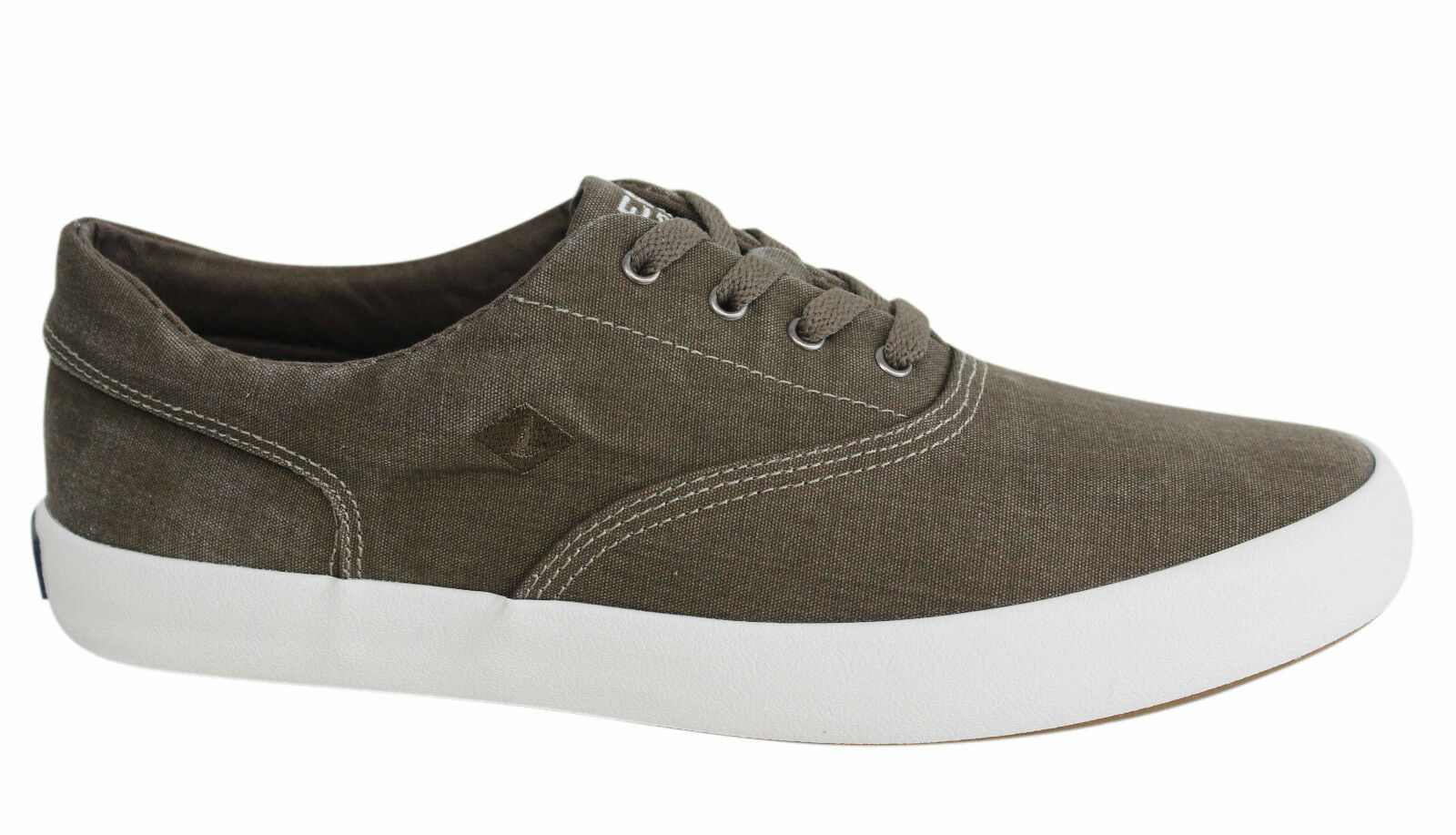 Sperry wahoo top white leather sneaker