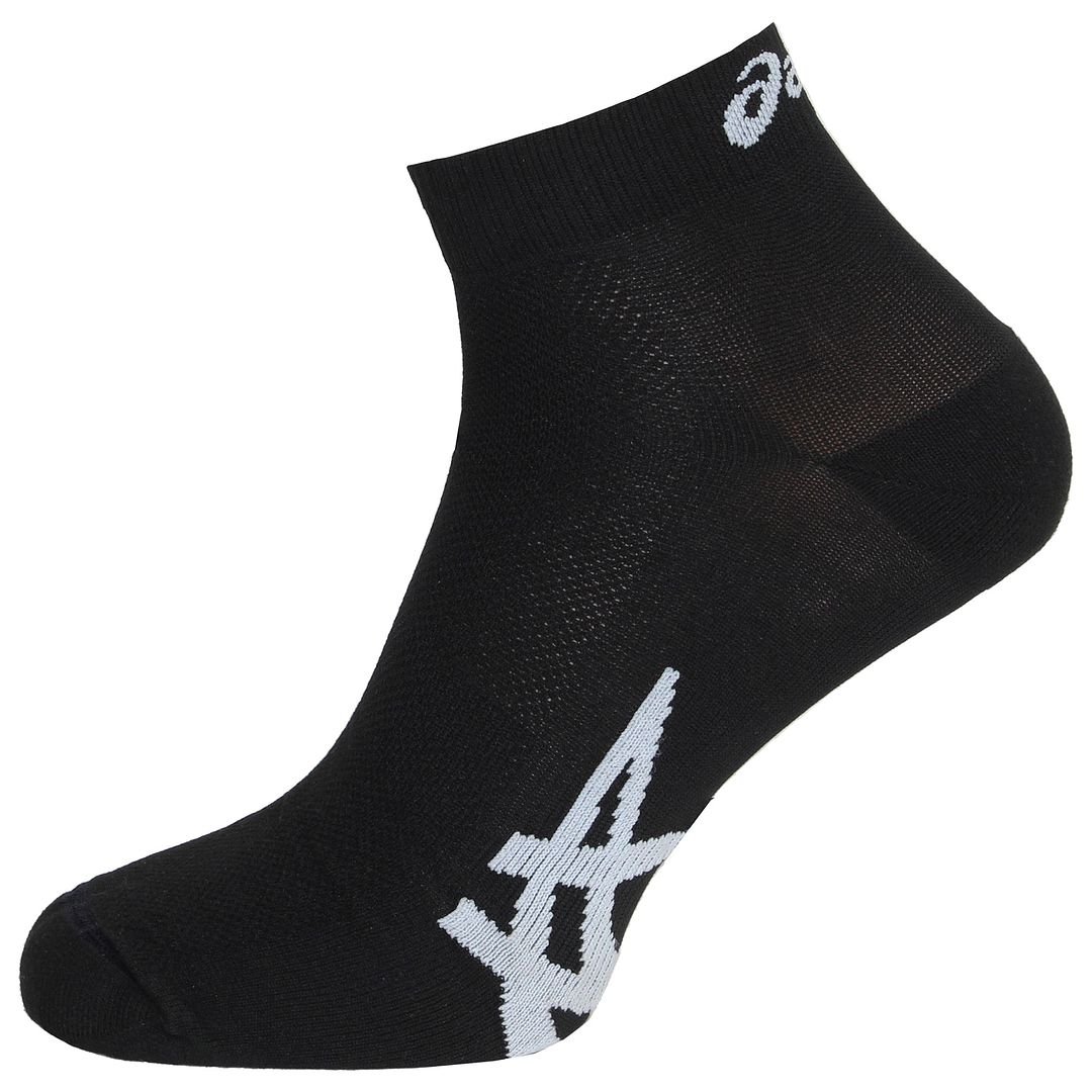 Black asics socks best sale
