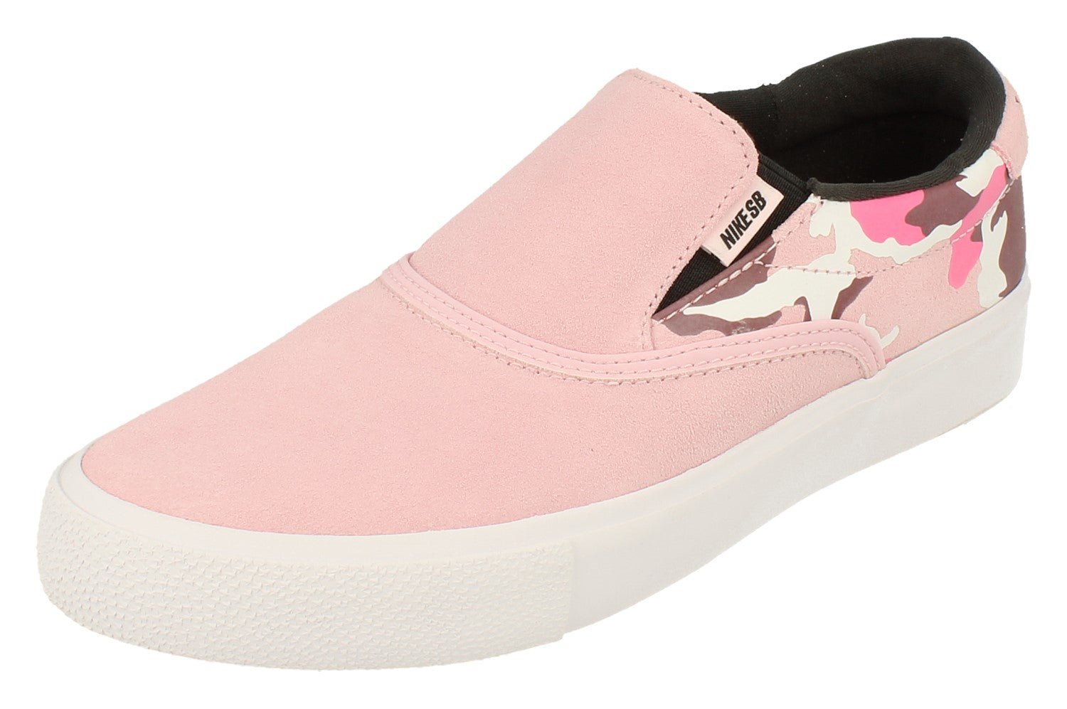 nike slip on pink