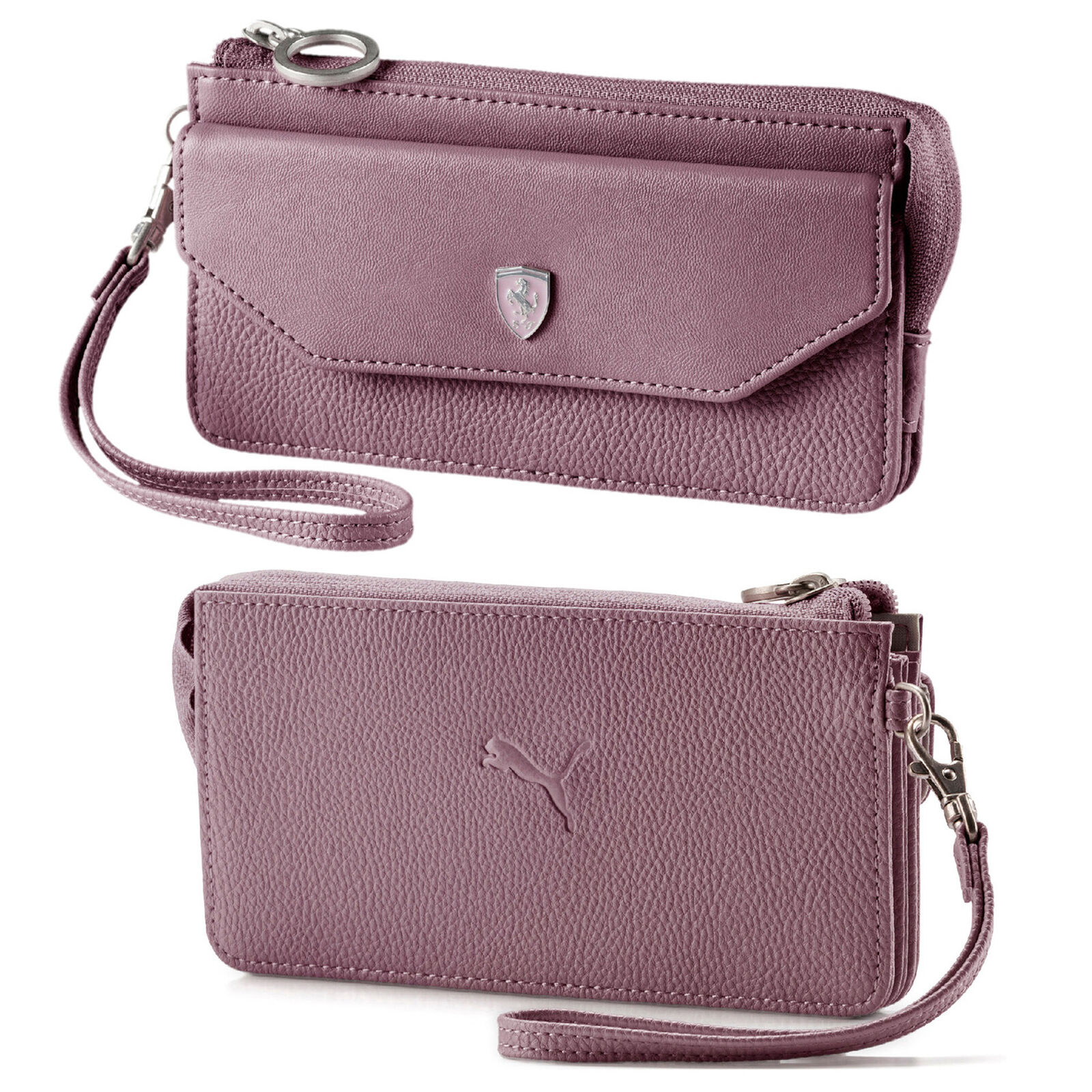 Puma leather purse top