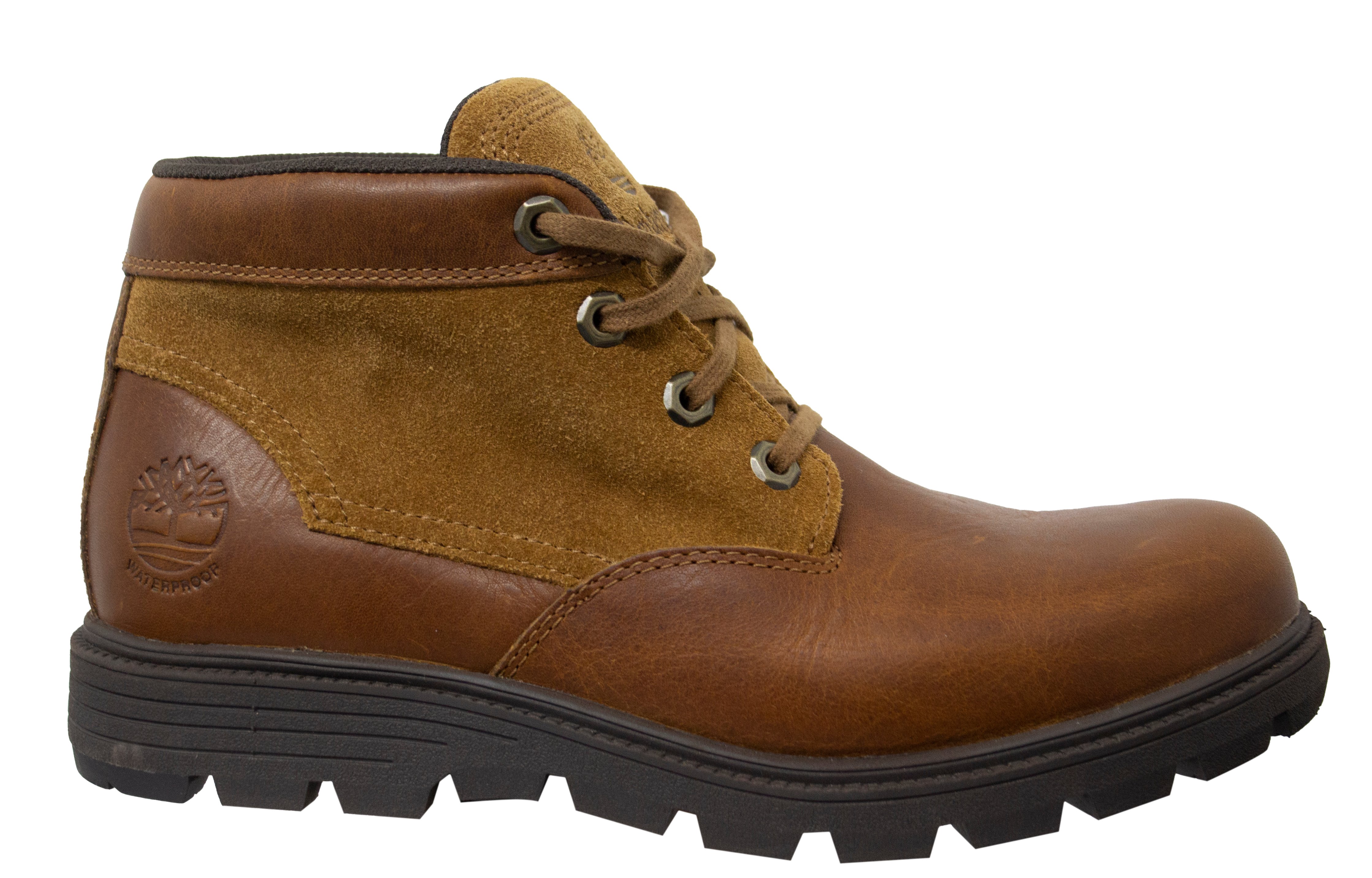 Timberland Walden Park Brown Waterproof Leather Lace Up Mens Boots