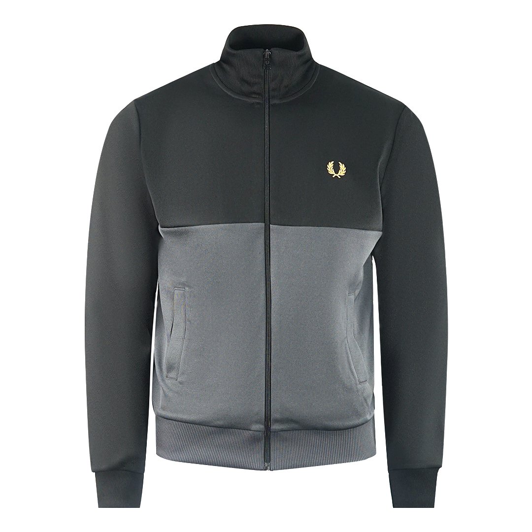 Fred Perry Colourblock Shell Black Jacket main image 1