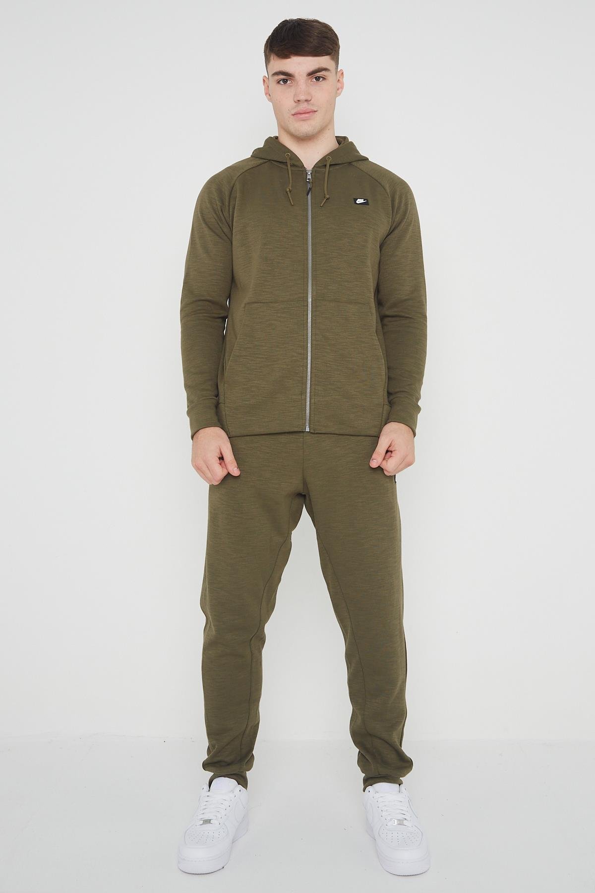 Mens nike olive tracksuit clearance