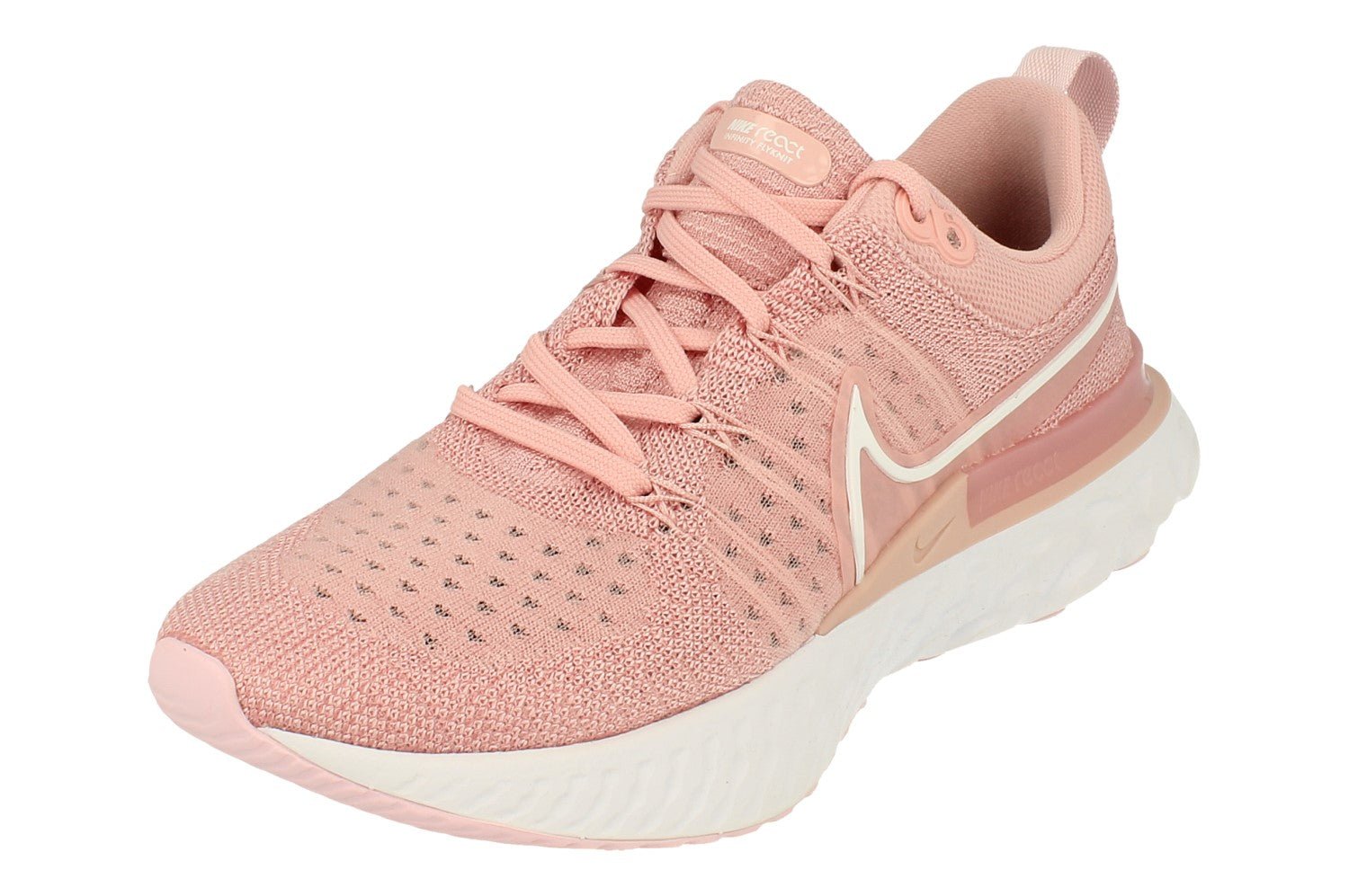 Nike Womens React Infinity Run Flyknit Pink Trainers