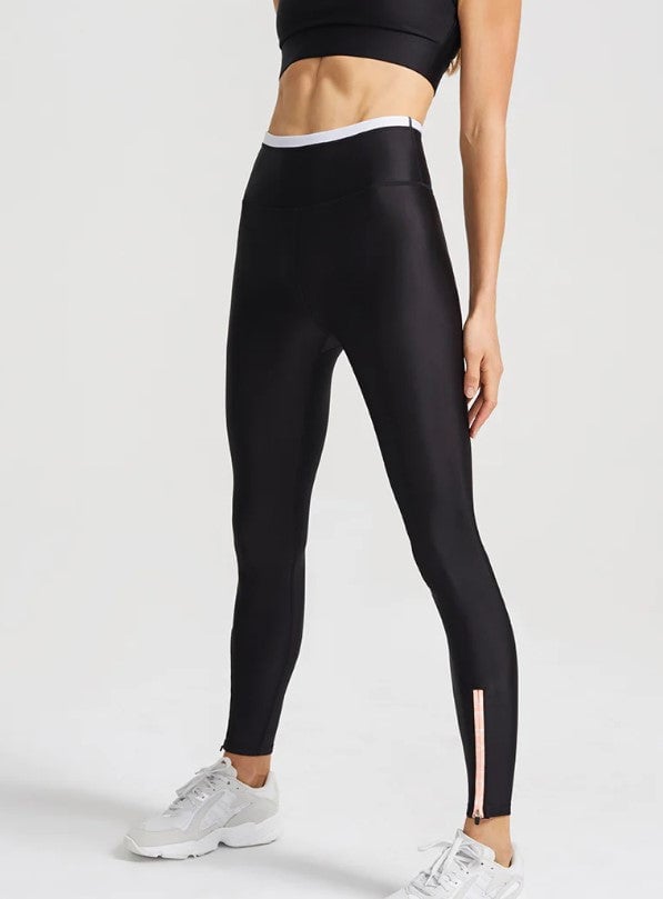 PE Nation Womens Steady Run Legging in Black