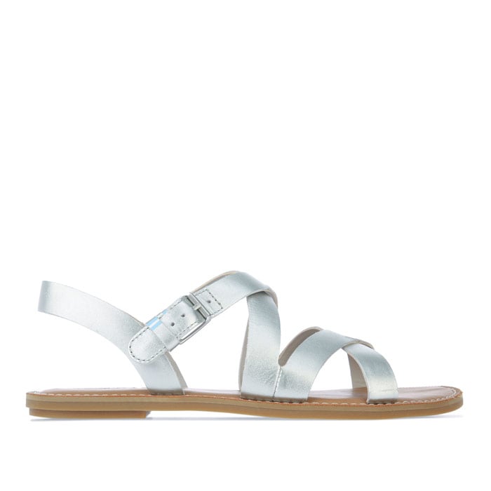 Toms silver hotsell sandals