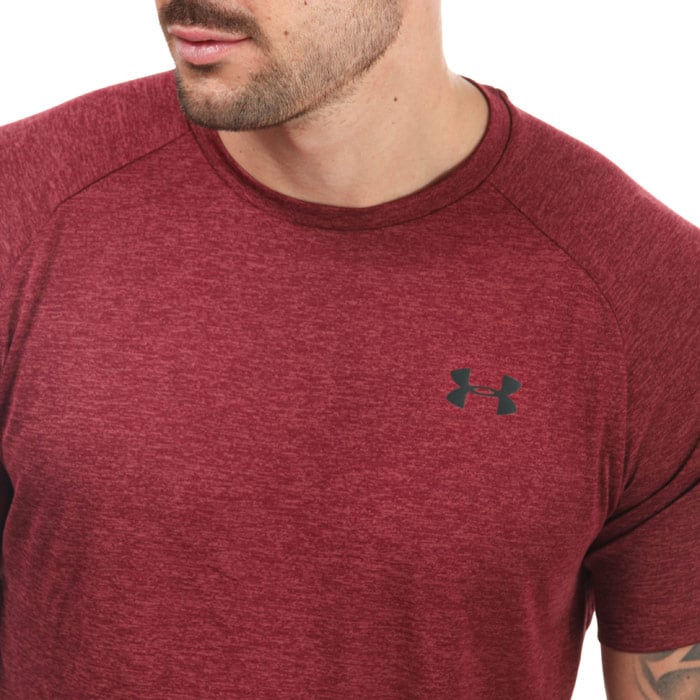 Men's Under Armour UA Tech 2.0 T-Shirt in Red