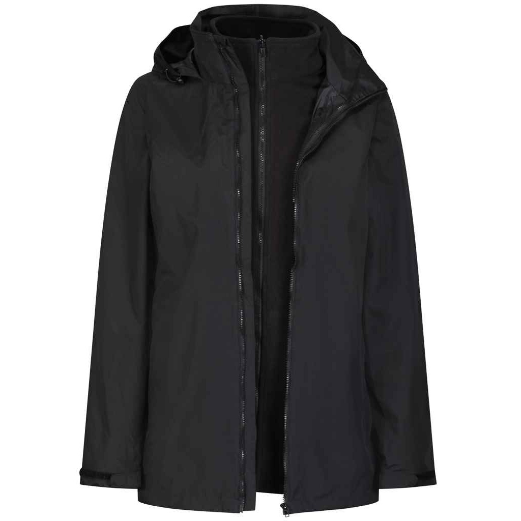 Regatta Womens Ladies Classic Waterproof Padded Jacket Black