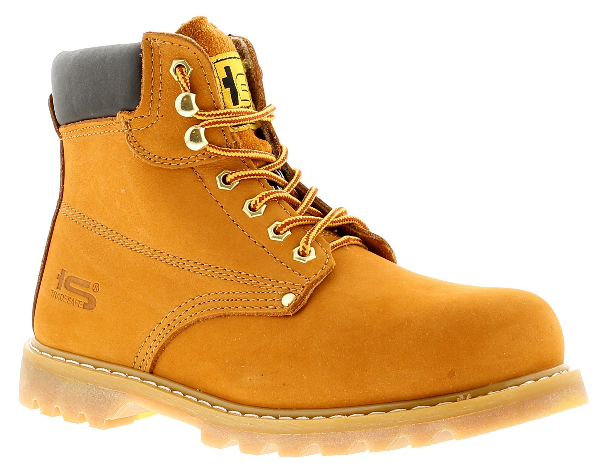Tan construction boots outlet