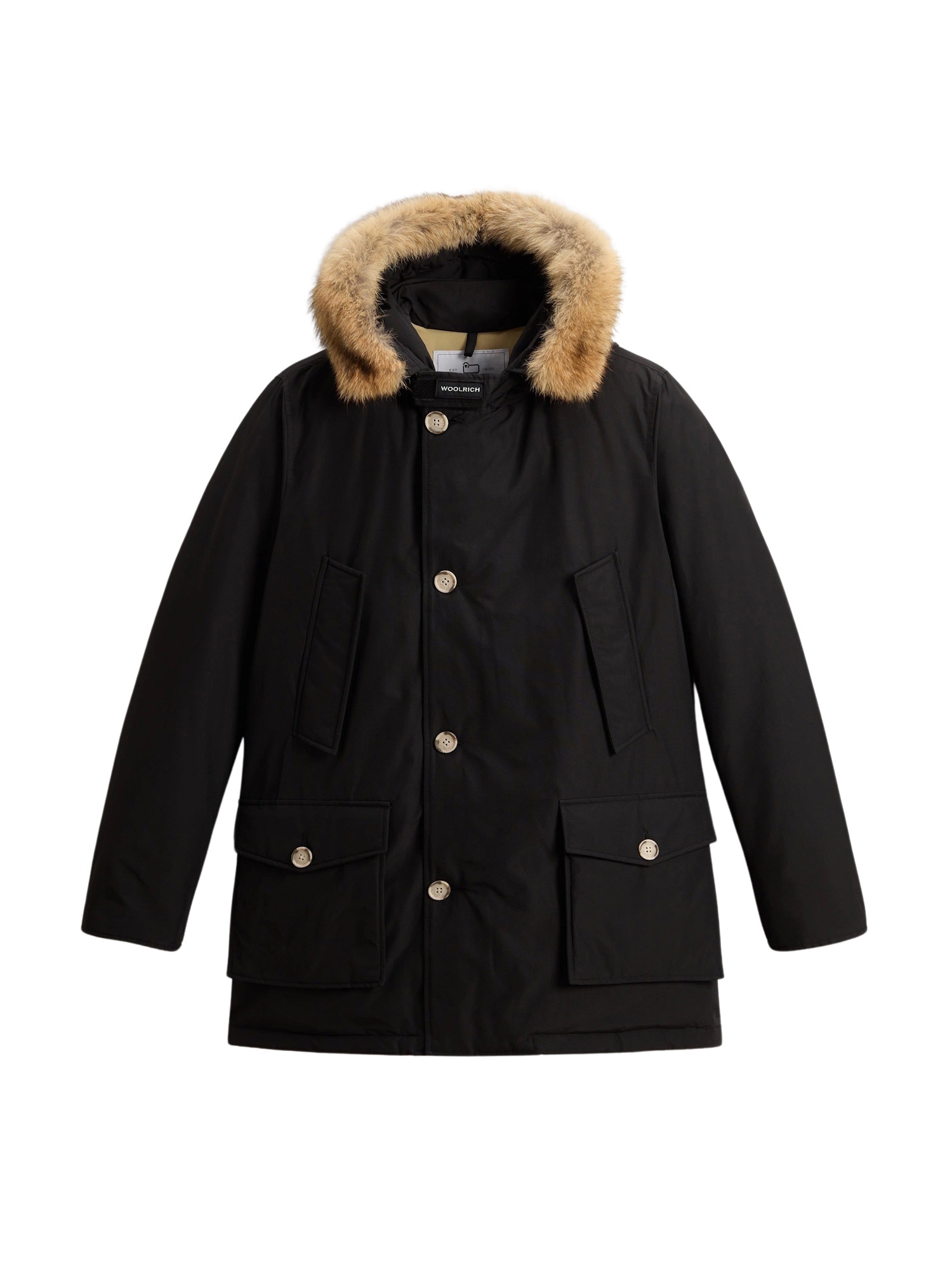 Jacket Woolrich Daunenmantel Mit Pelz Parka Damen Echtfell