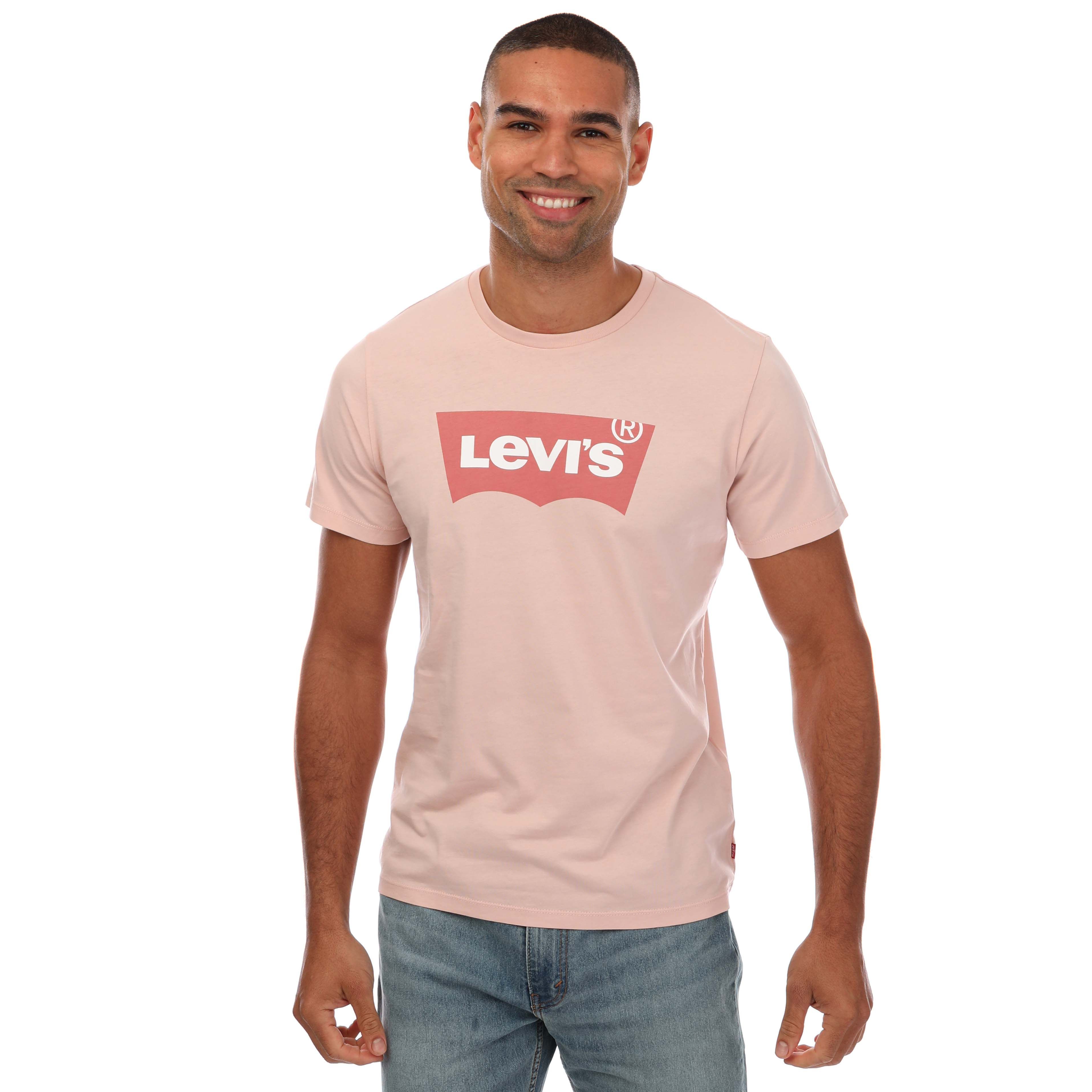 Men s Levis Graphic Batwing Logo T Shirt in Mint
