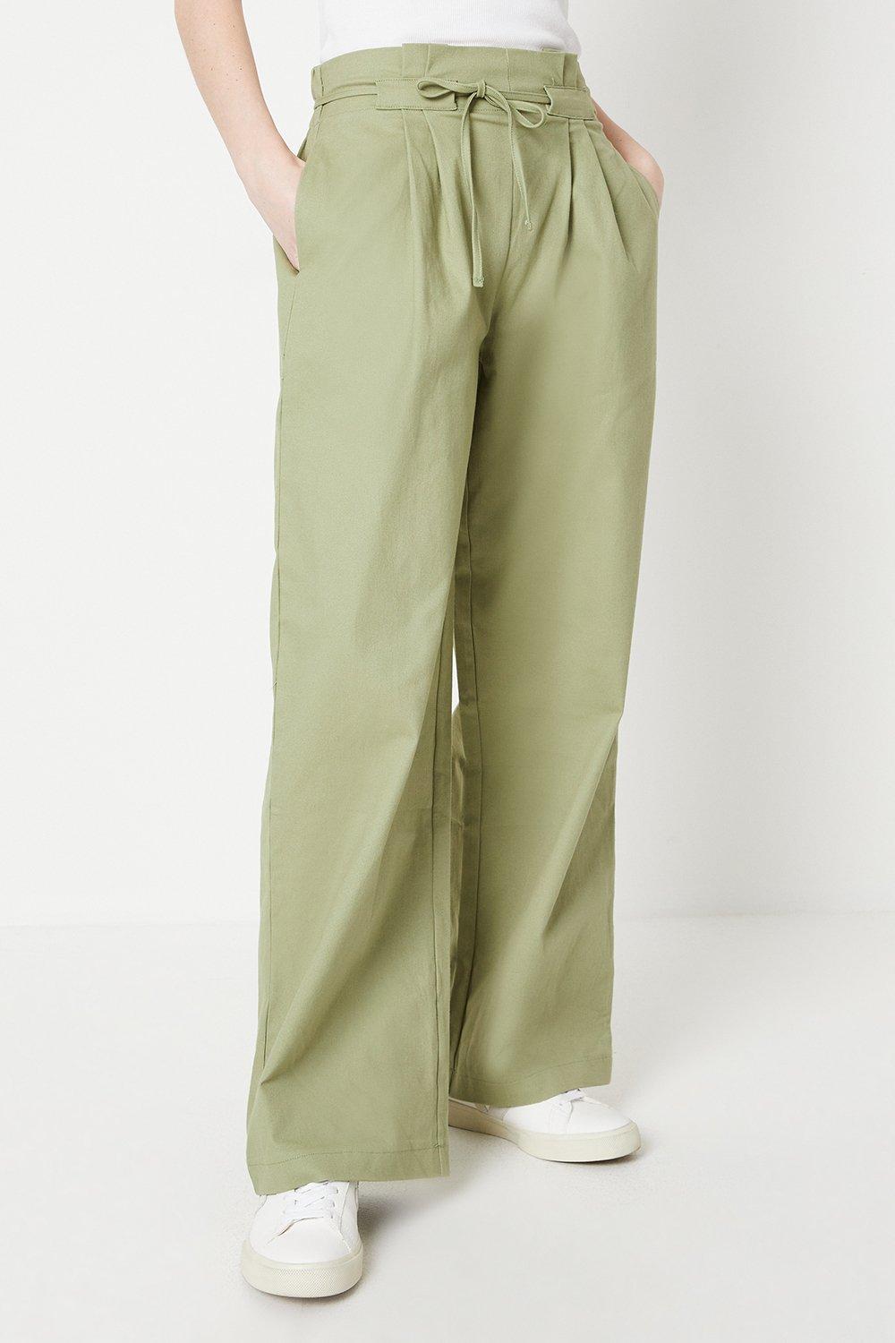 Oasis paperbag trousers discount