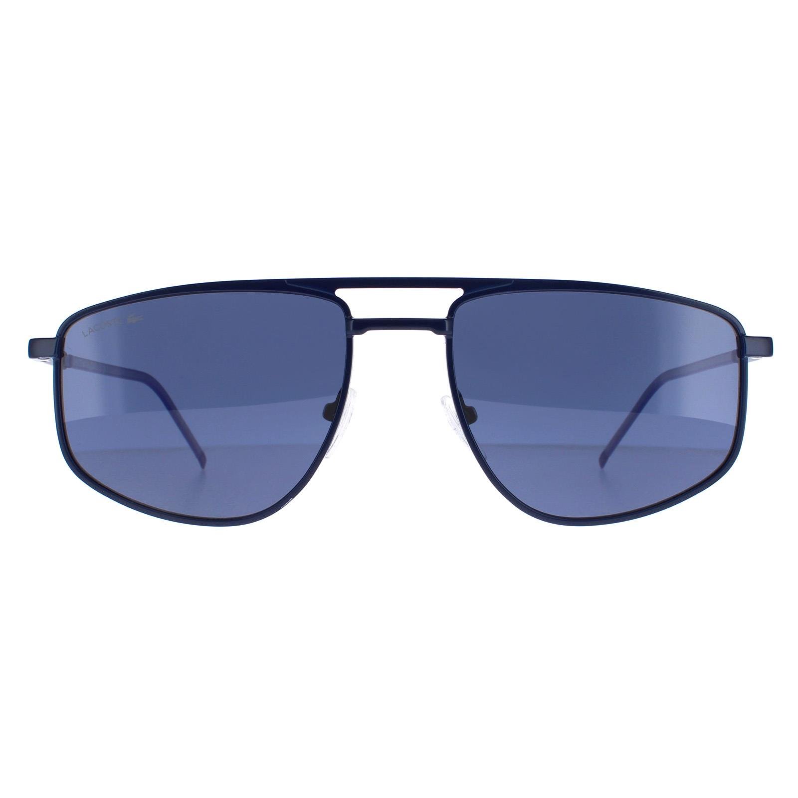 Lacoste blue aviator store