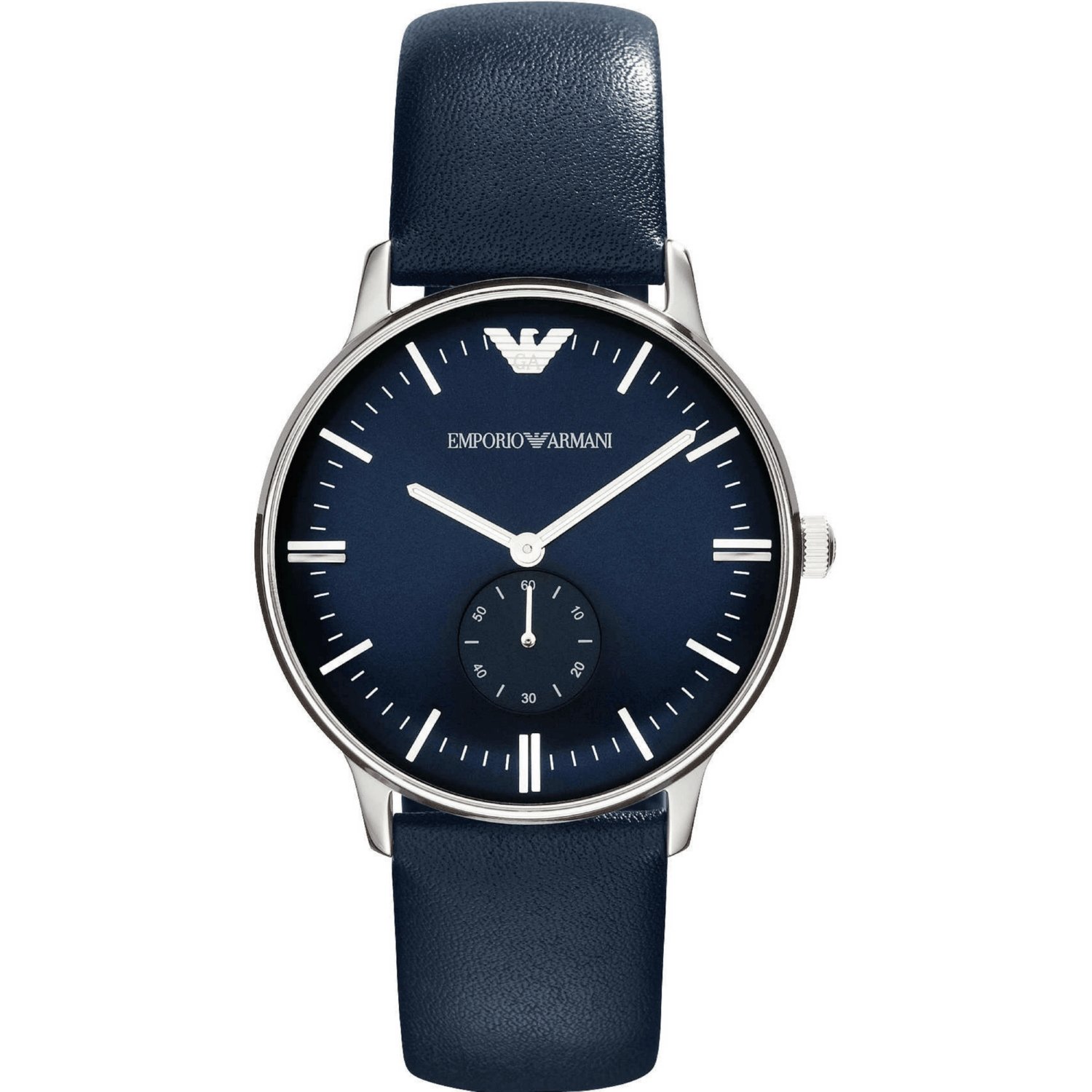 Emporio Armani Luigi Armani Uhr Mit Blauem Zifferblatt Armani Uhr